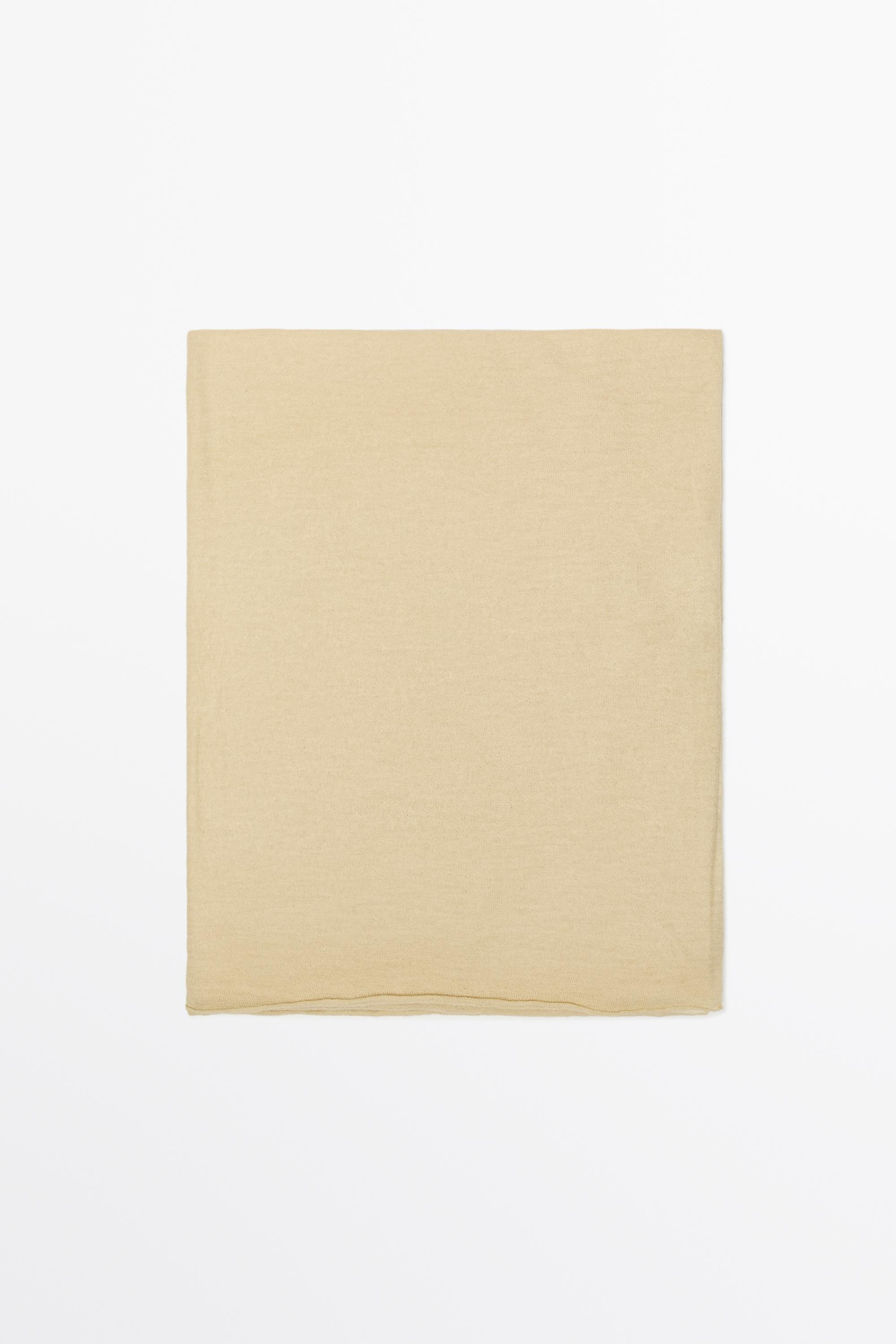 100% Cashmere scarf — Vanilla