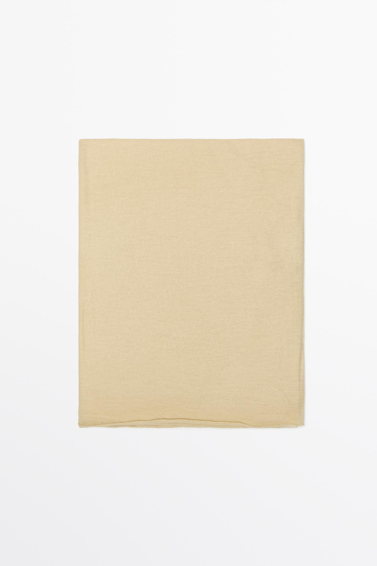 100% Cashmere scarf — Vanilla