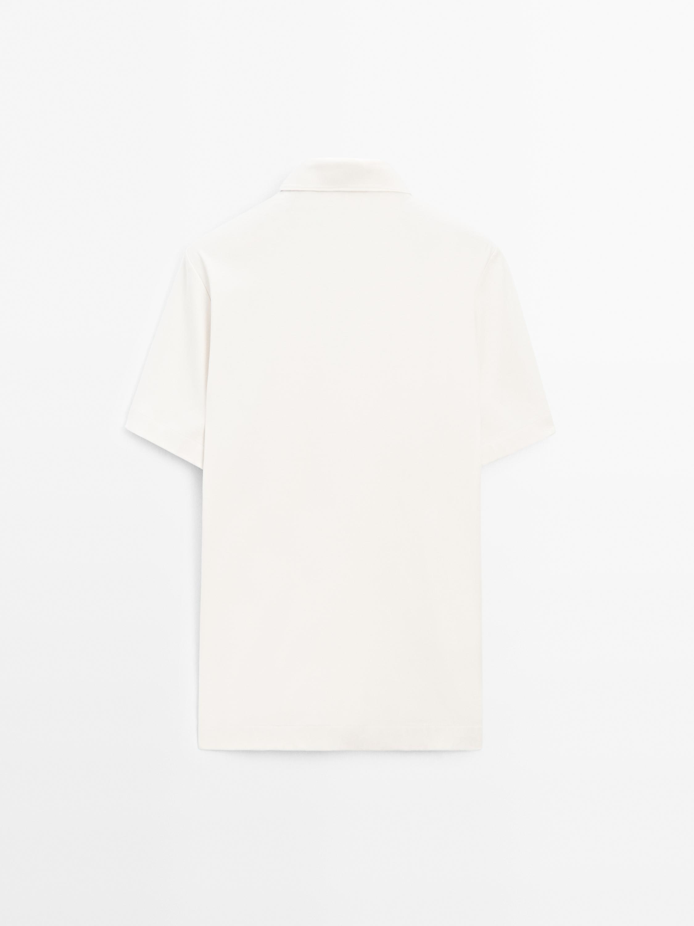 100% cotton short sleeve polo shirt