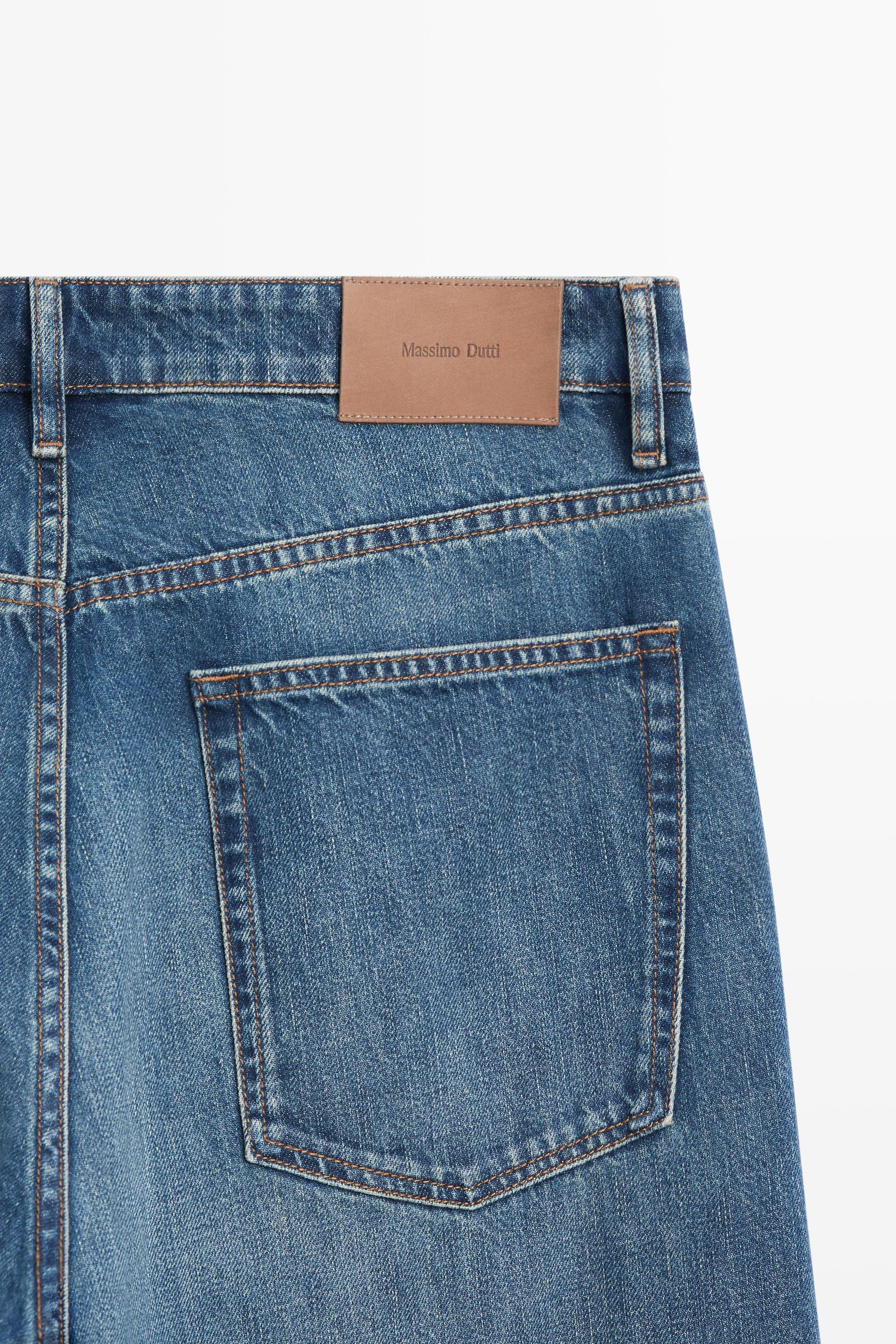 Wide-leg jeans — BLUE (alternate view)