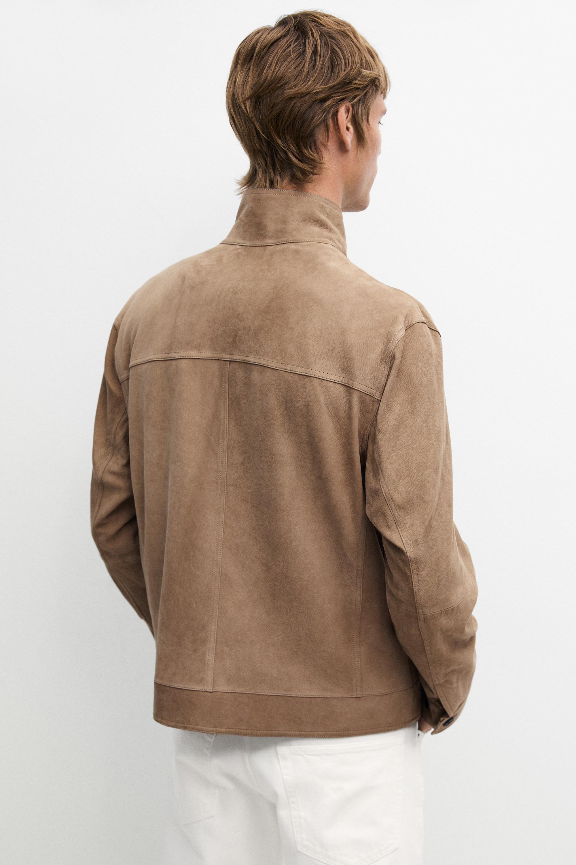 Men's Leather Jackets - Massimo Dutti - US