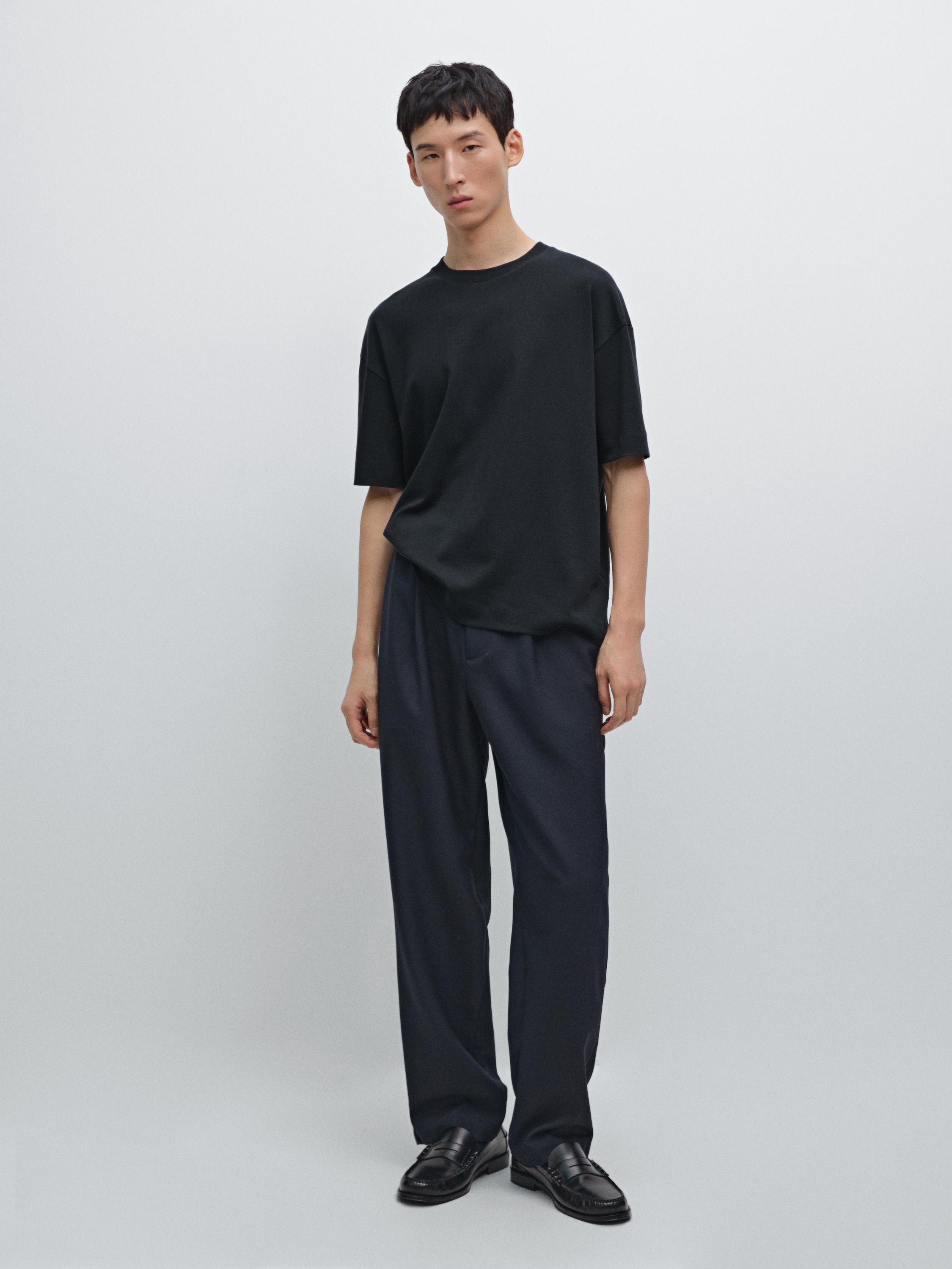 Boxy fit medium weight T-shirt