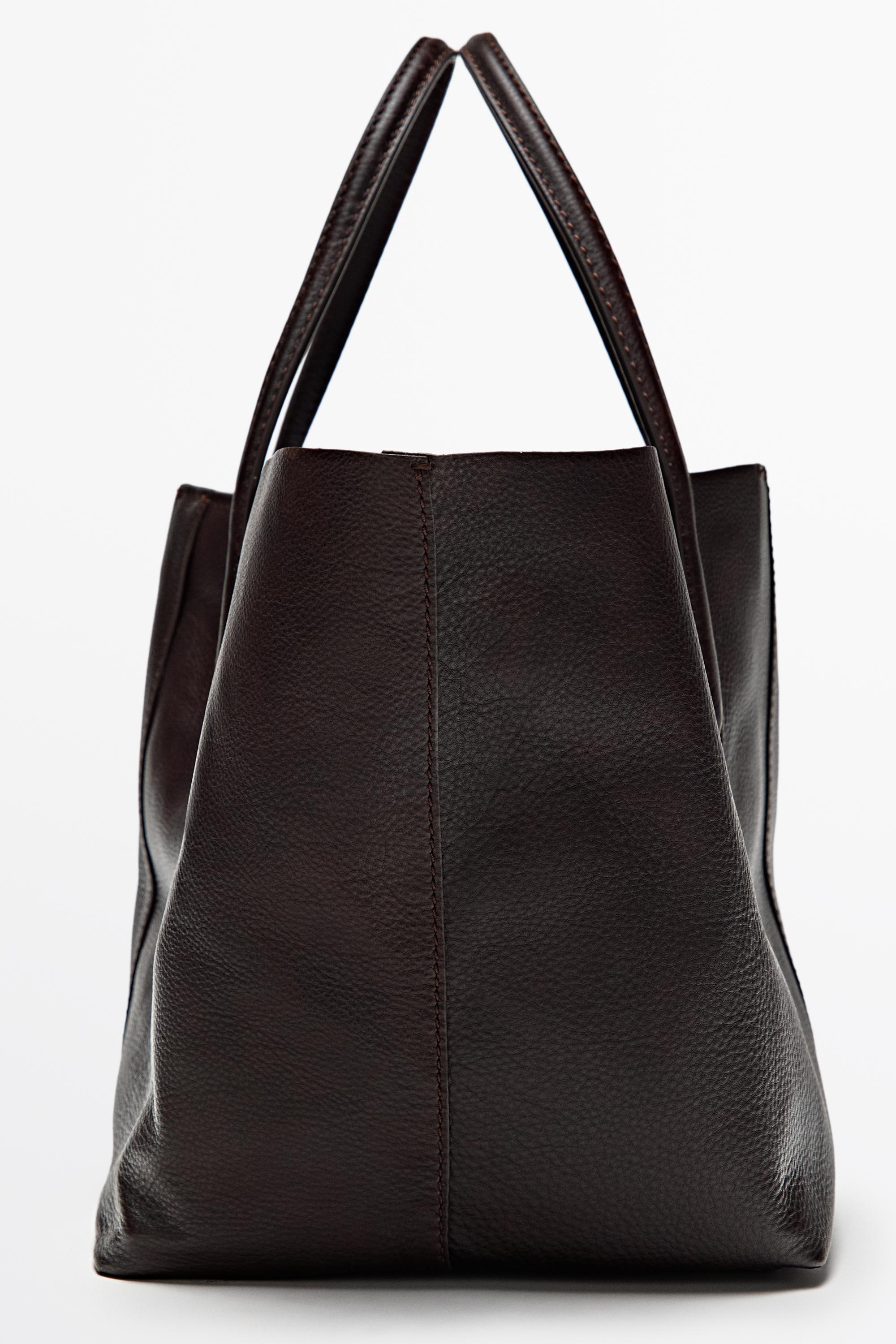 Bolso tote medium piel napa
