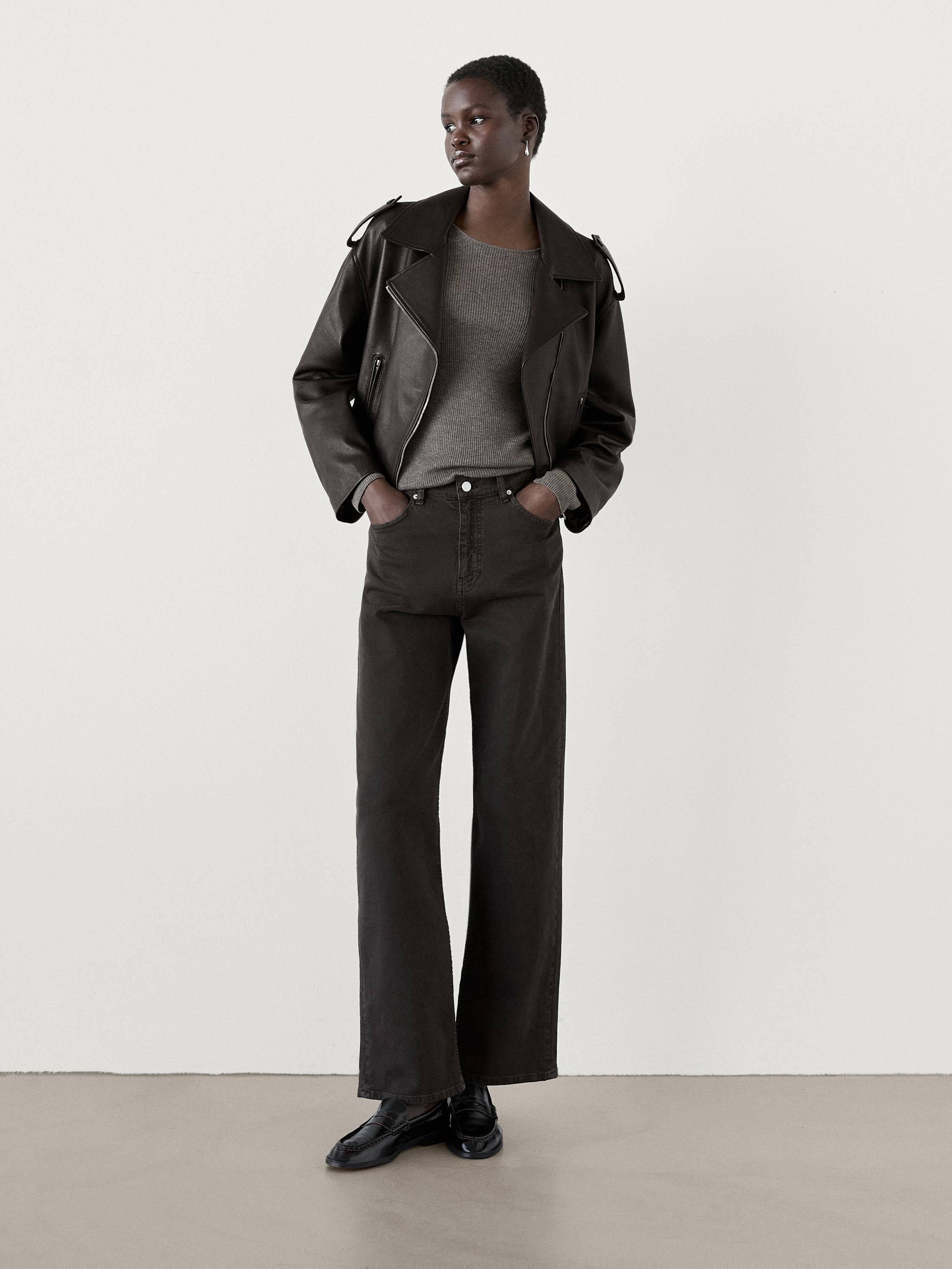 Women s Leather Collection Massimo Dutti