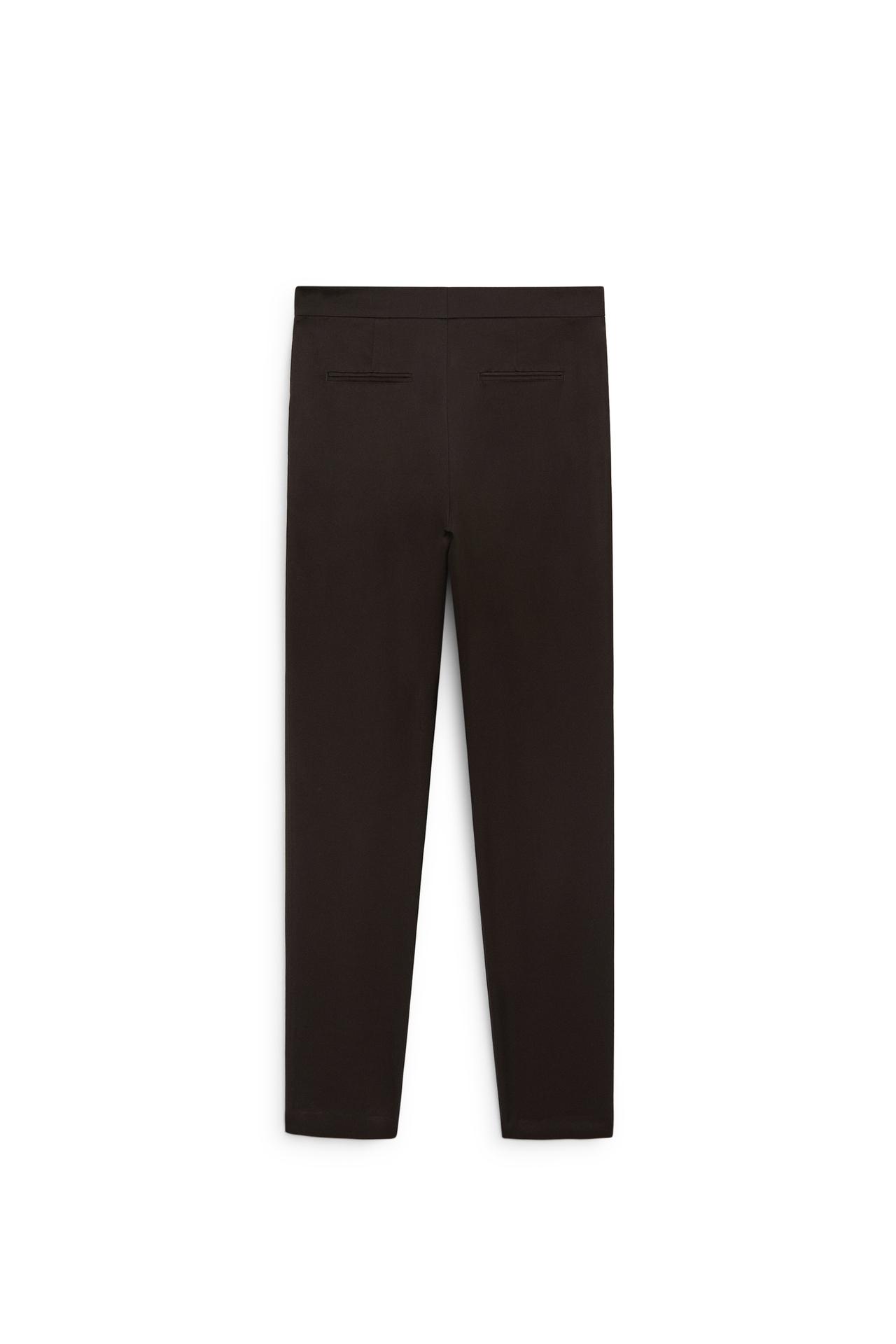 Satin slim fit pants - LIMITED EDITION — BROWN