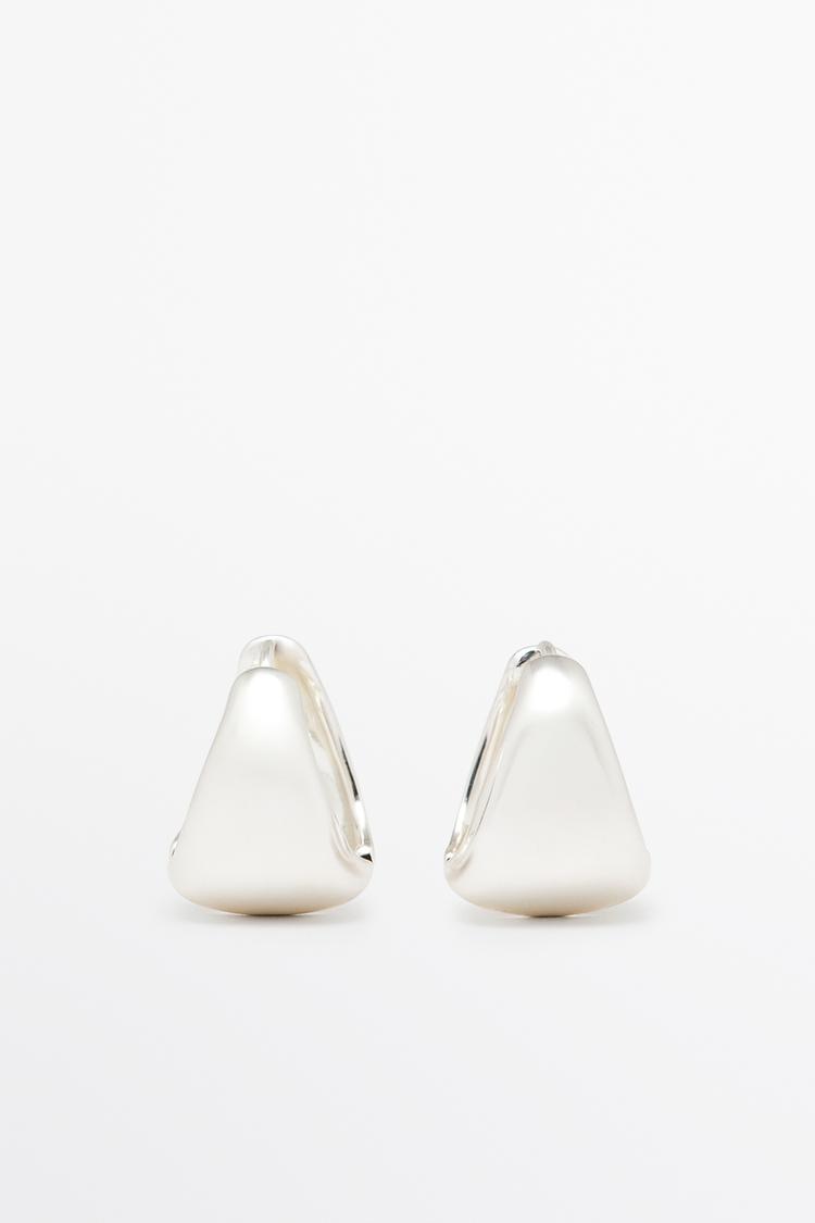 Voluminous earrings — SILVER