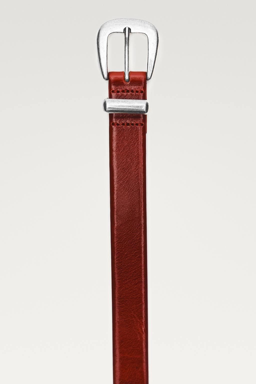 Massimo Dutti İlmək detallı nappa dəri kəmər