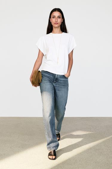 100% Cotton Short Sleeve T-Shirt — WHITE 1