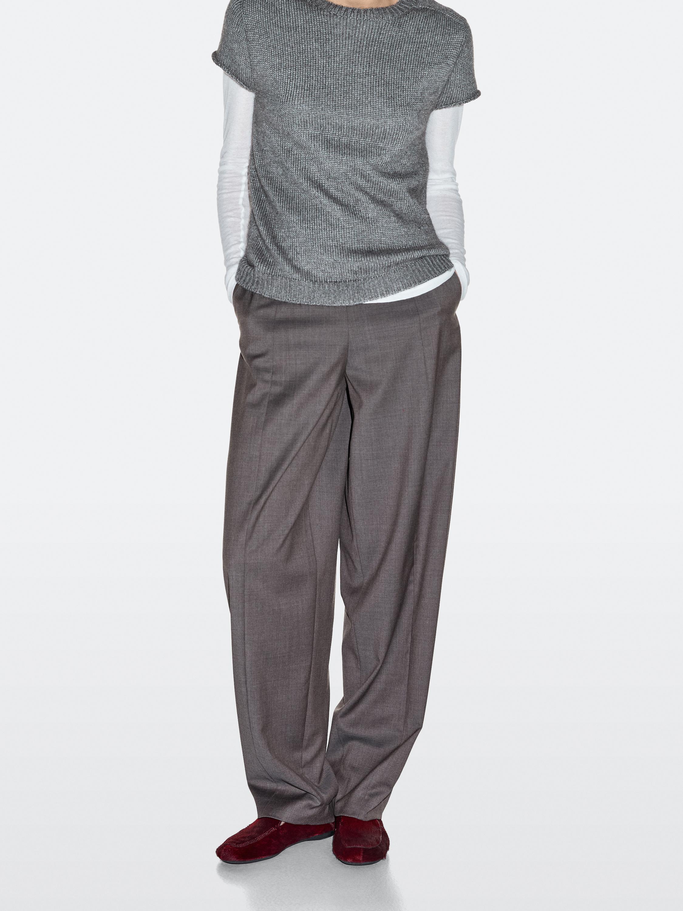 حذاء لوفر بجلد مشعر