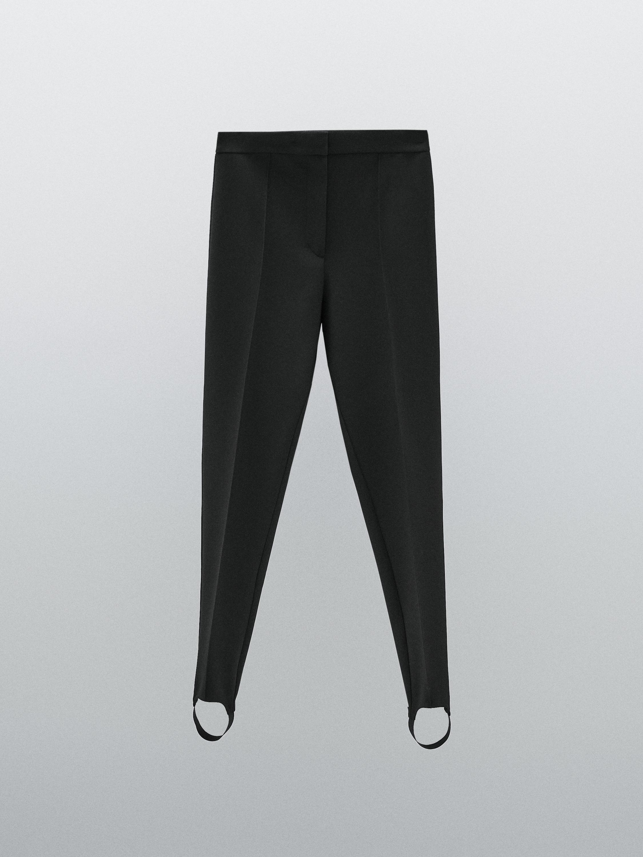 Fitted trousers with elasticated hems - STUDIO