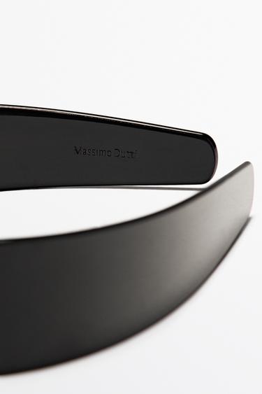 Plain headband — BLACK 4