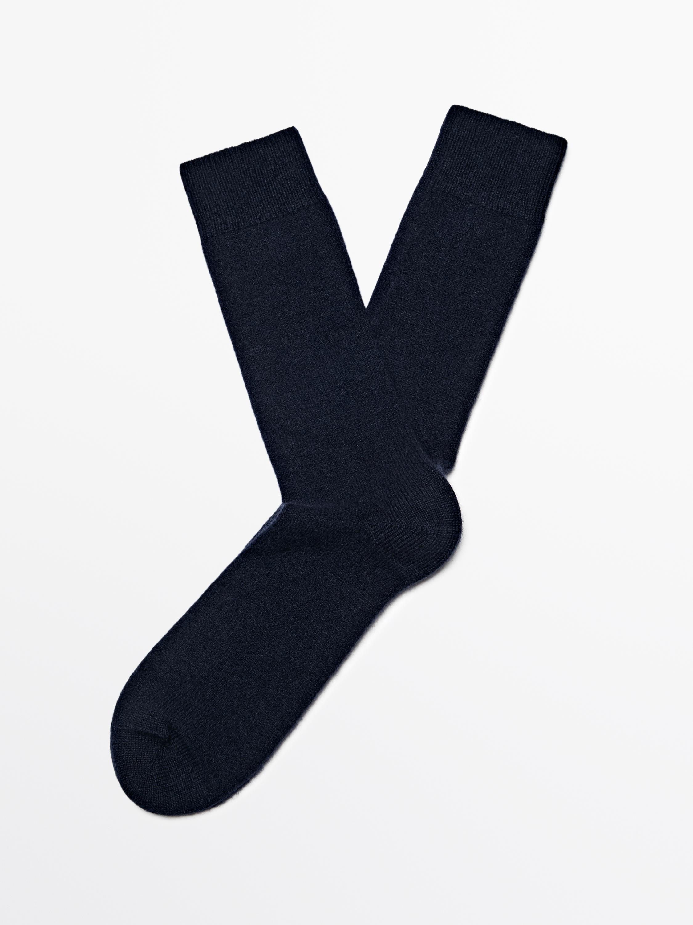 Stricksocken aus Kaschmirmischgewebe