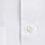 Slim fit cotton shirt with double cuffs — WHITE
