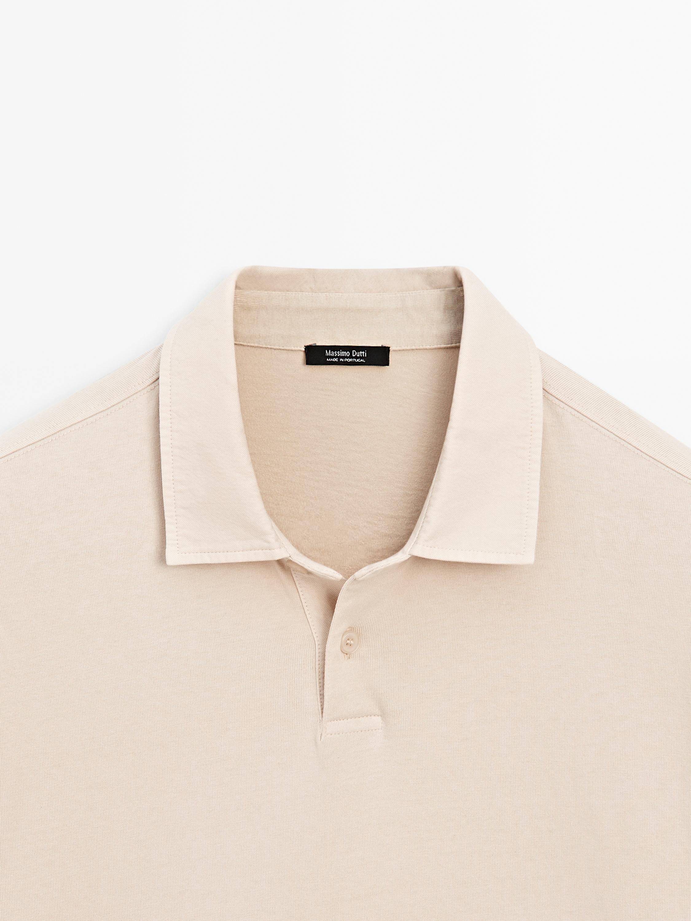 Polo efecto desgastado 100% algodón