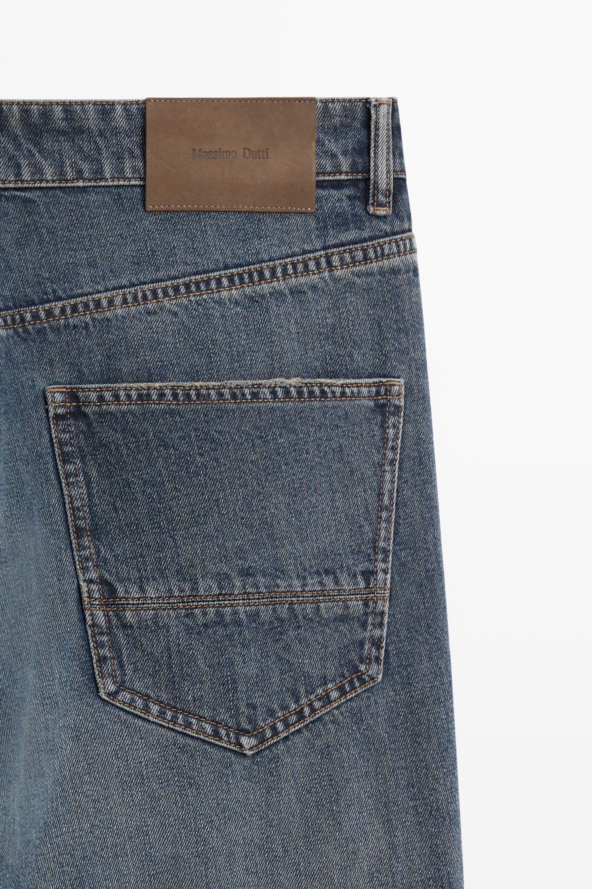 Tapered fit jeans — BLUE