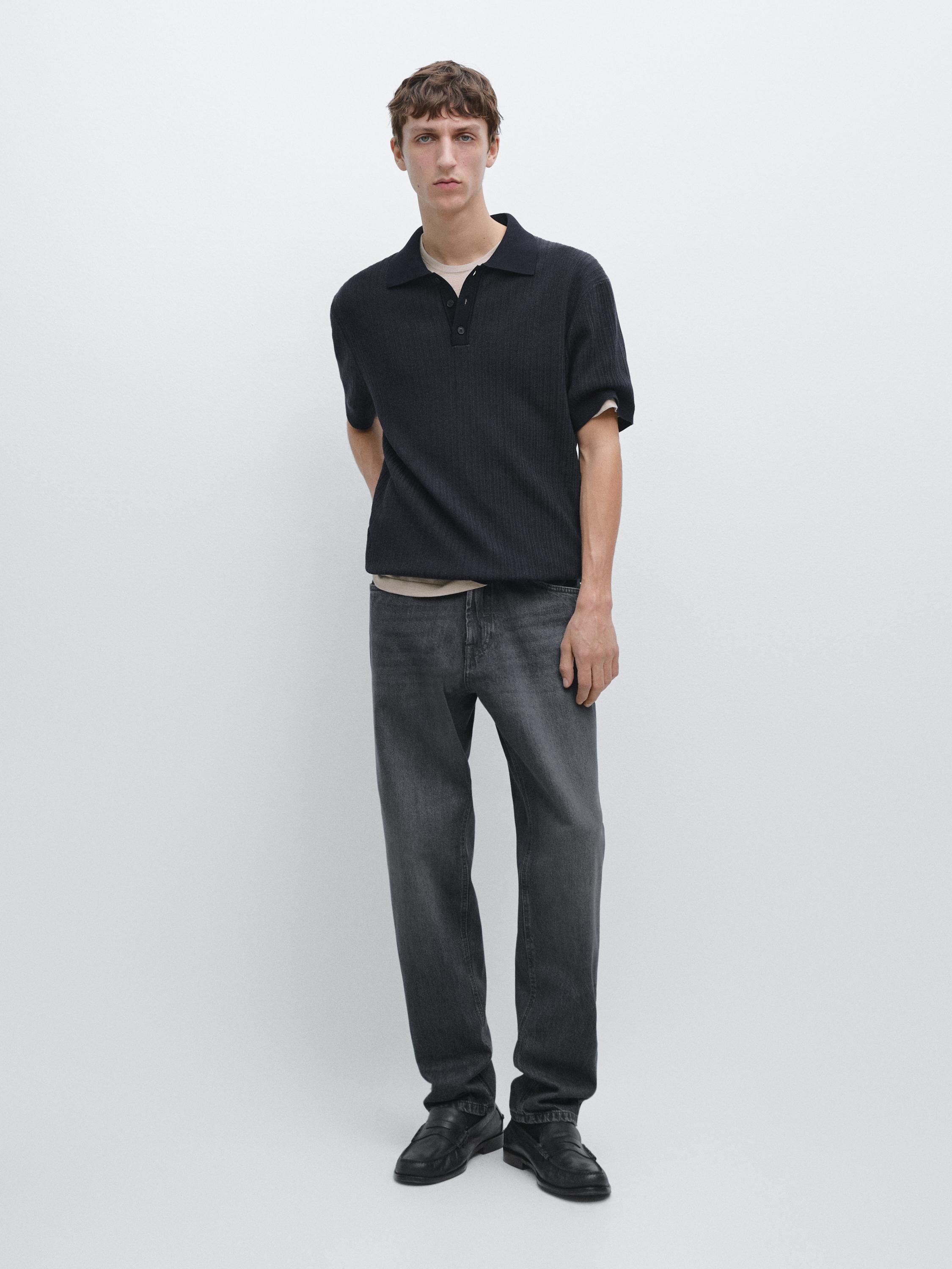 Tapered fit jeans