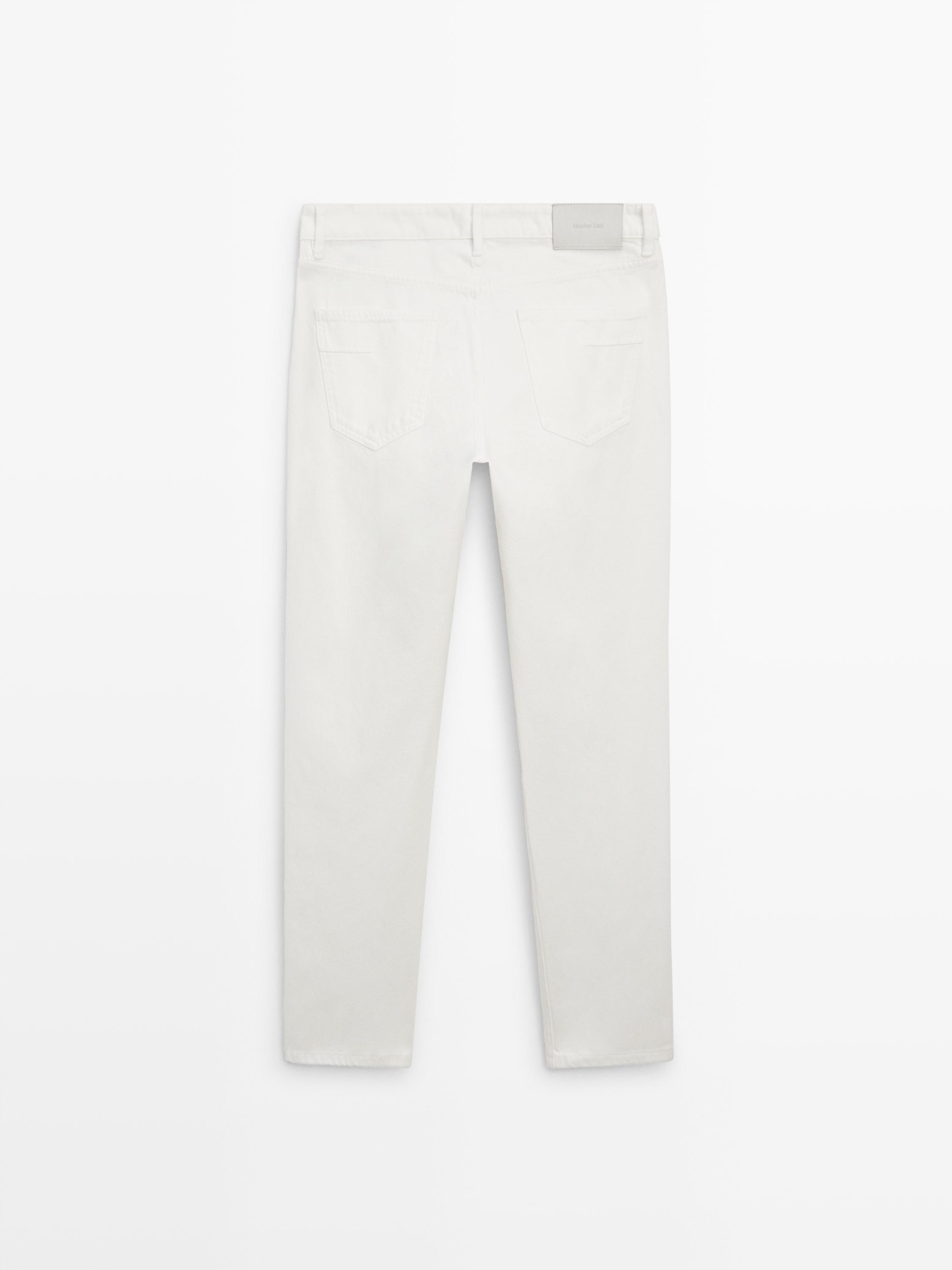 Slim fit jeans — WHITE