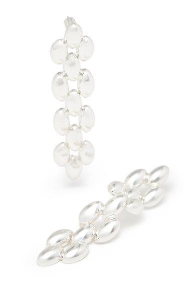Oval link dangle earrings - LIMITED EDITION — SILVER 6