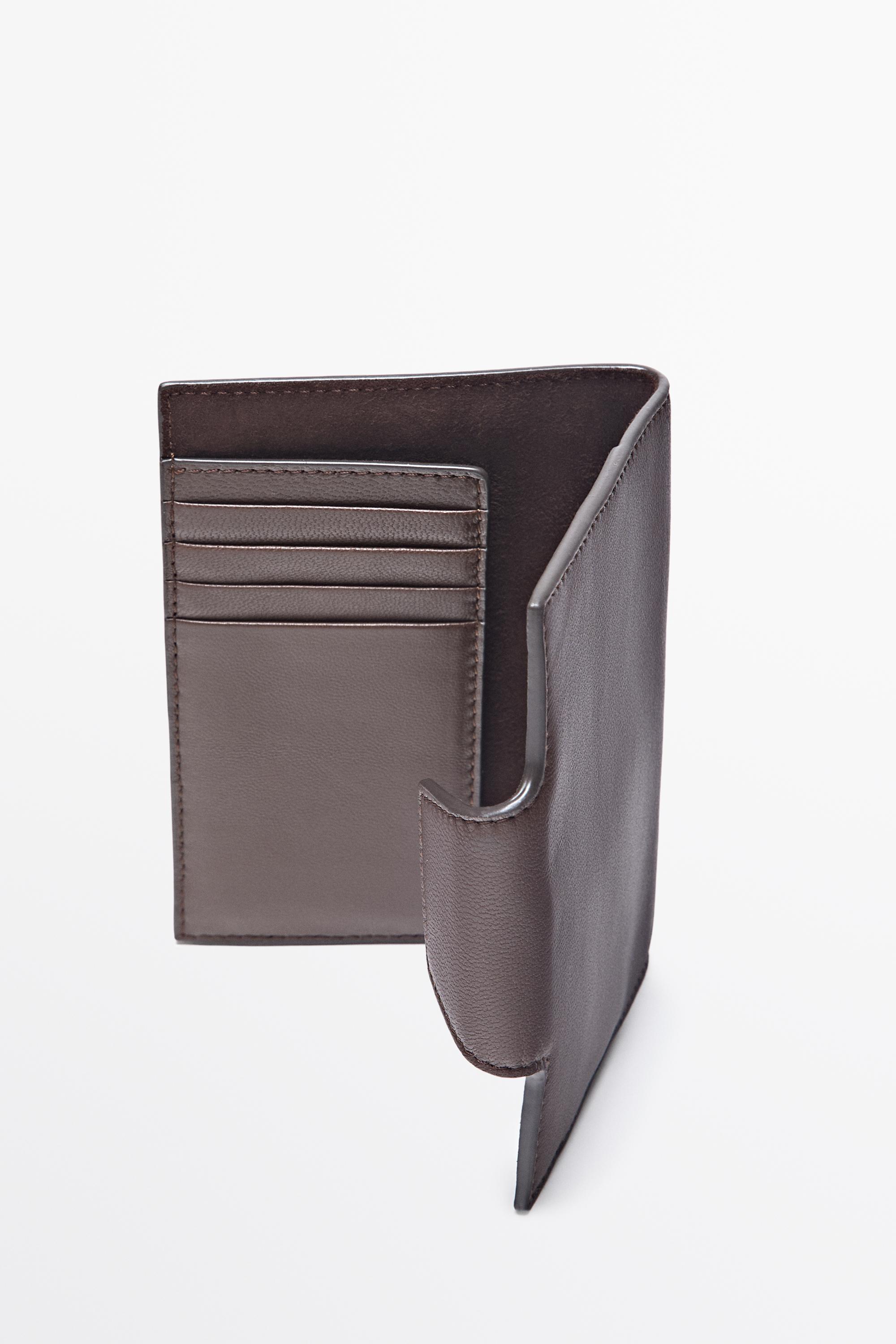 Nappa leather passport holder — LEATHER