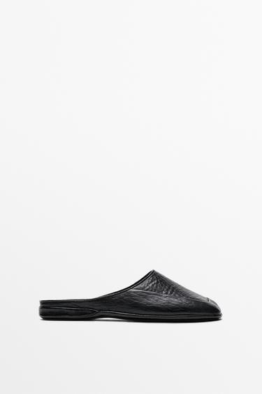 Soft leather mules - STUDIO — BLACK 2