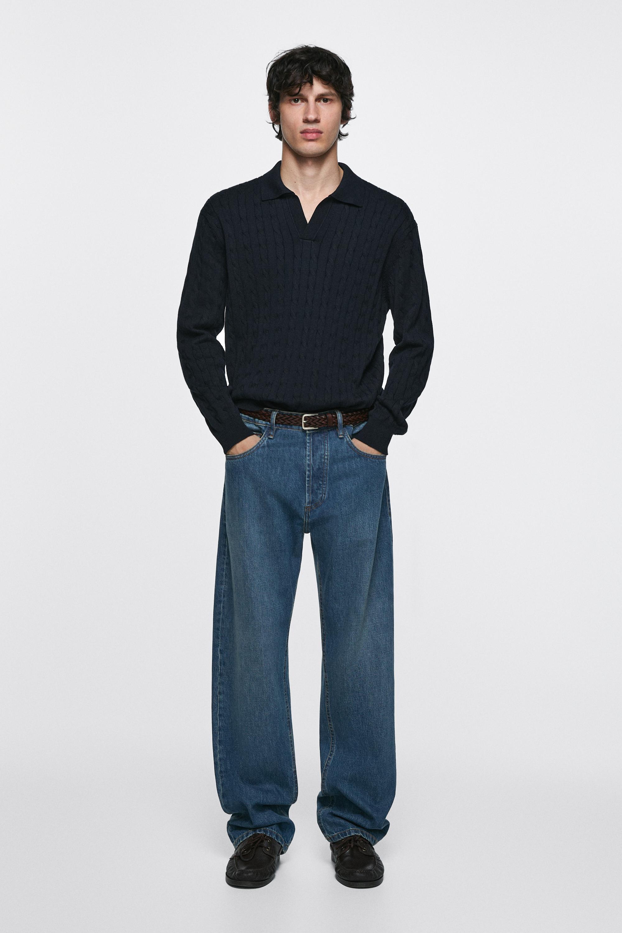Wide-leg jeans — BLUE