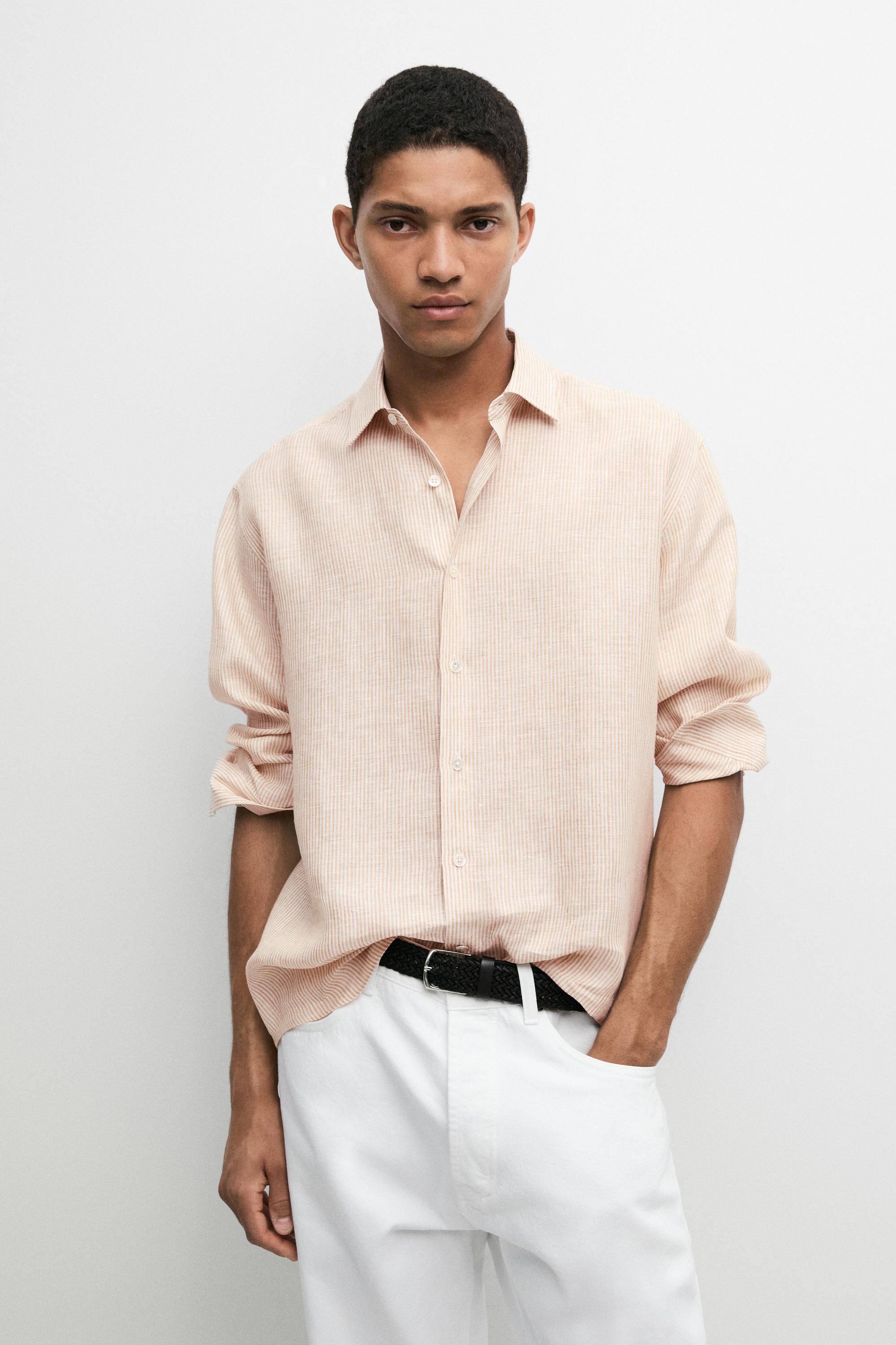 Camisa ratlles regular fit 100% lli