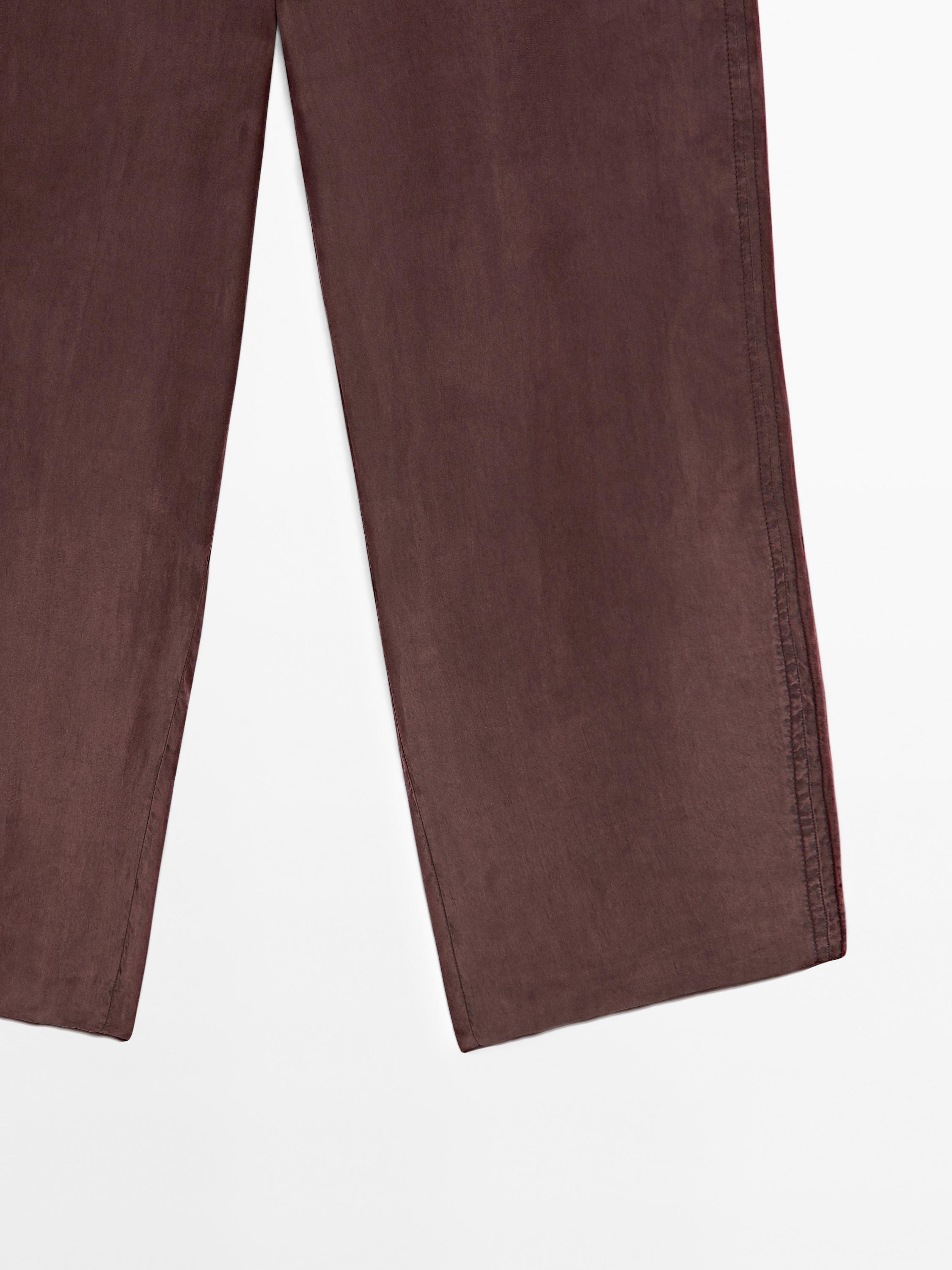 Flowing barrel fit co-ord trousers