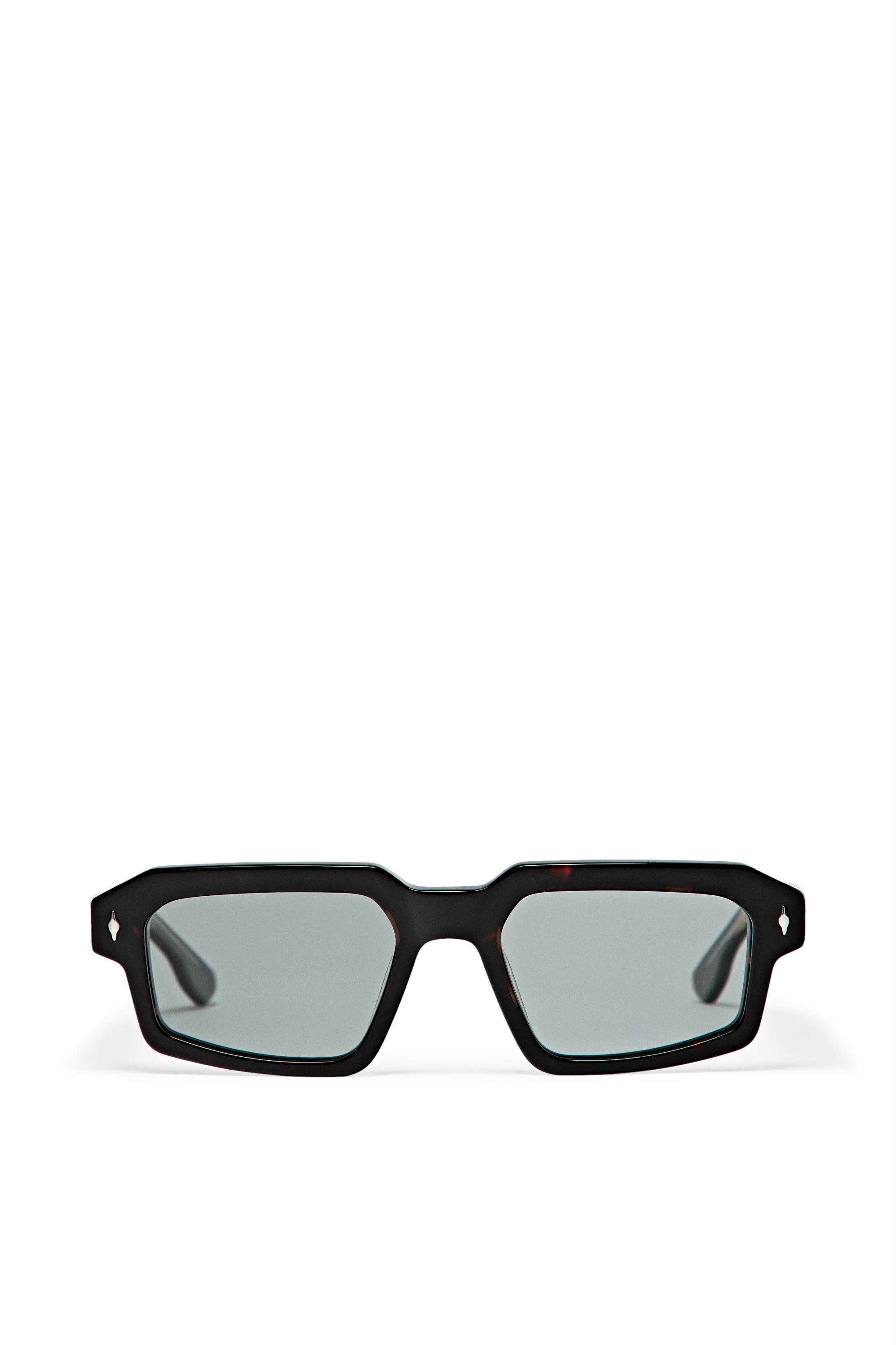 Rectangular sunglasses — BROWN