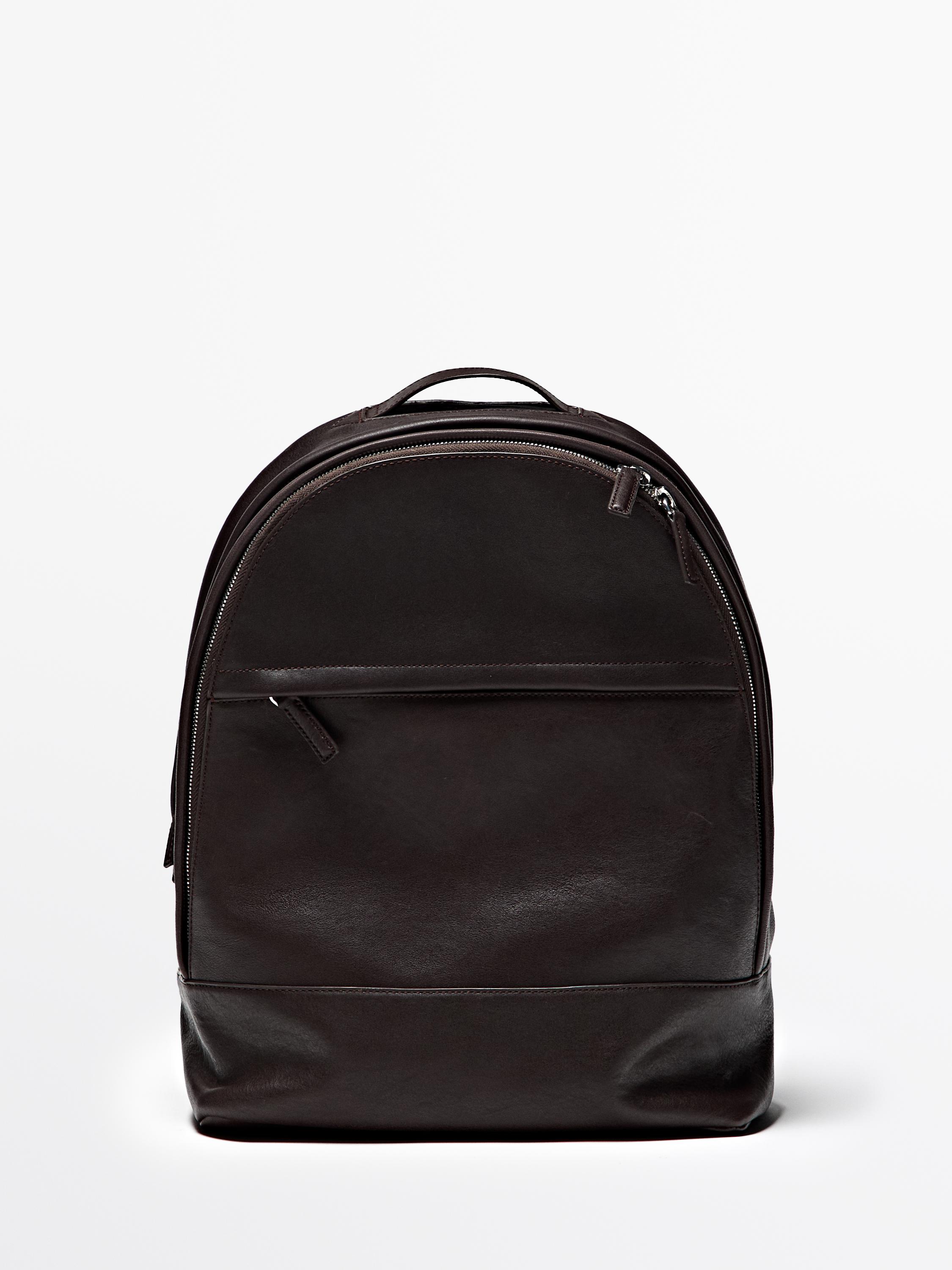 Rucksack aus Nappaleder