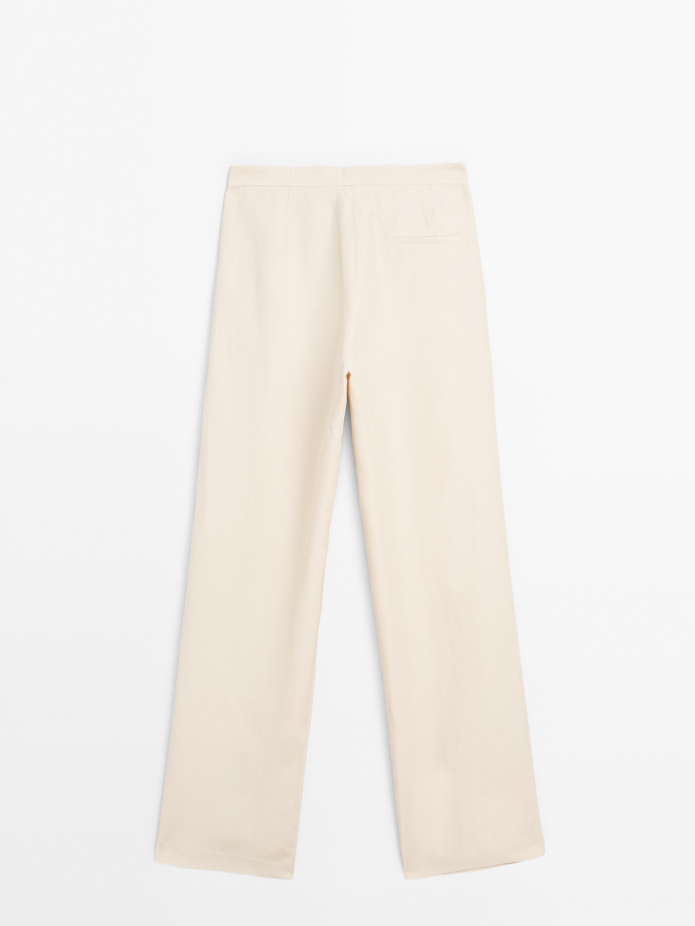 Trousers with dart detail - Limited Edition