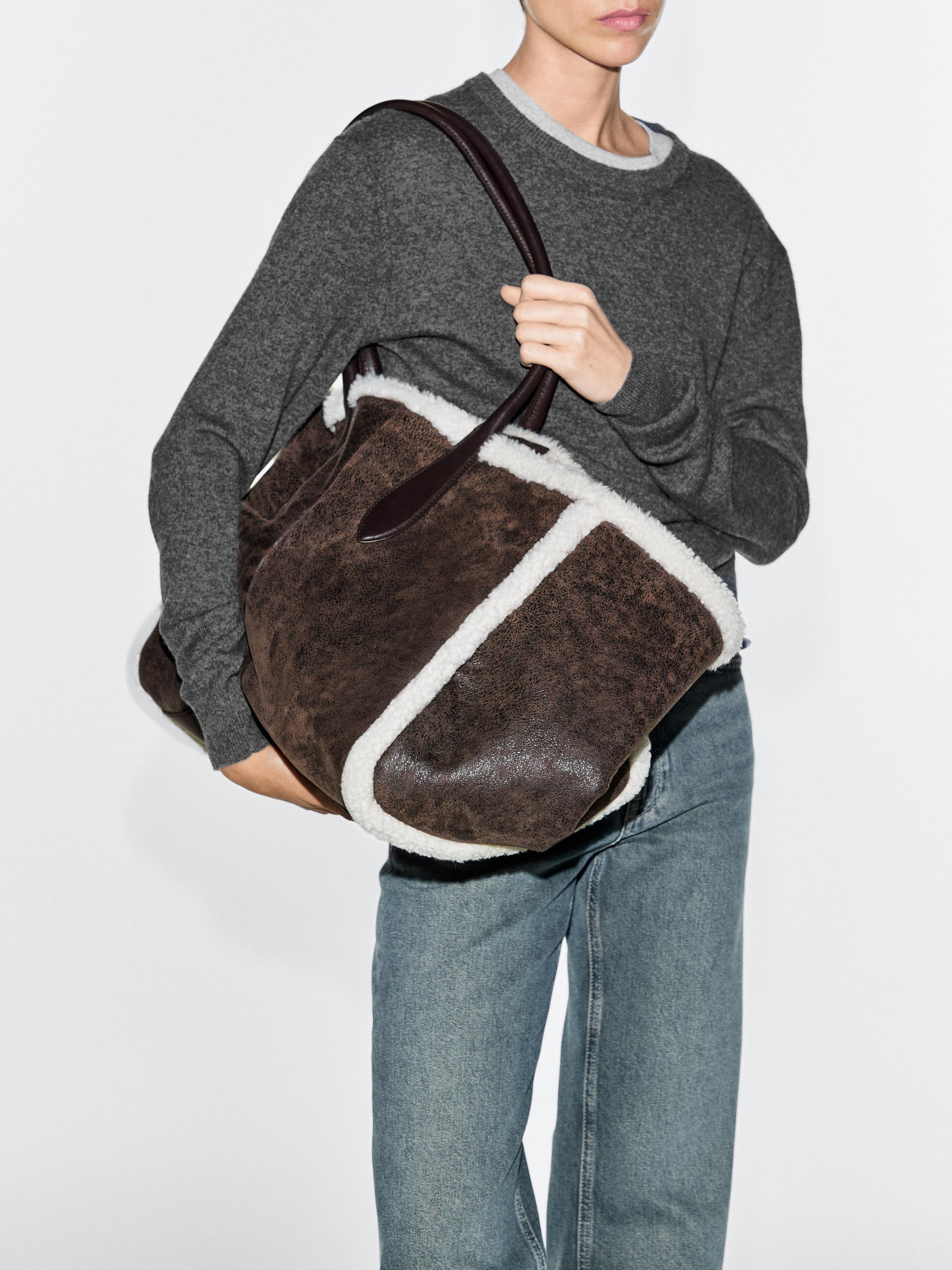 Double-faced MD ICON bag — BROWN