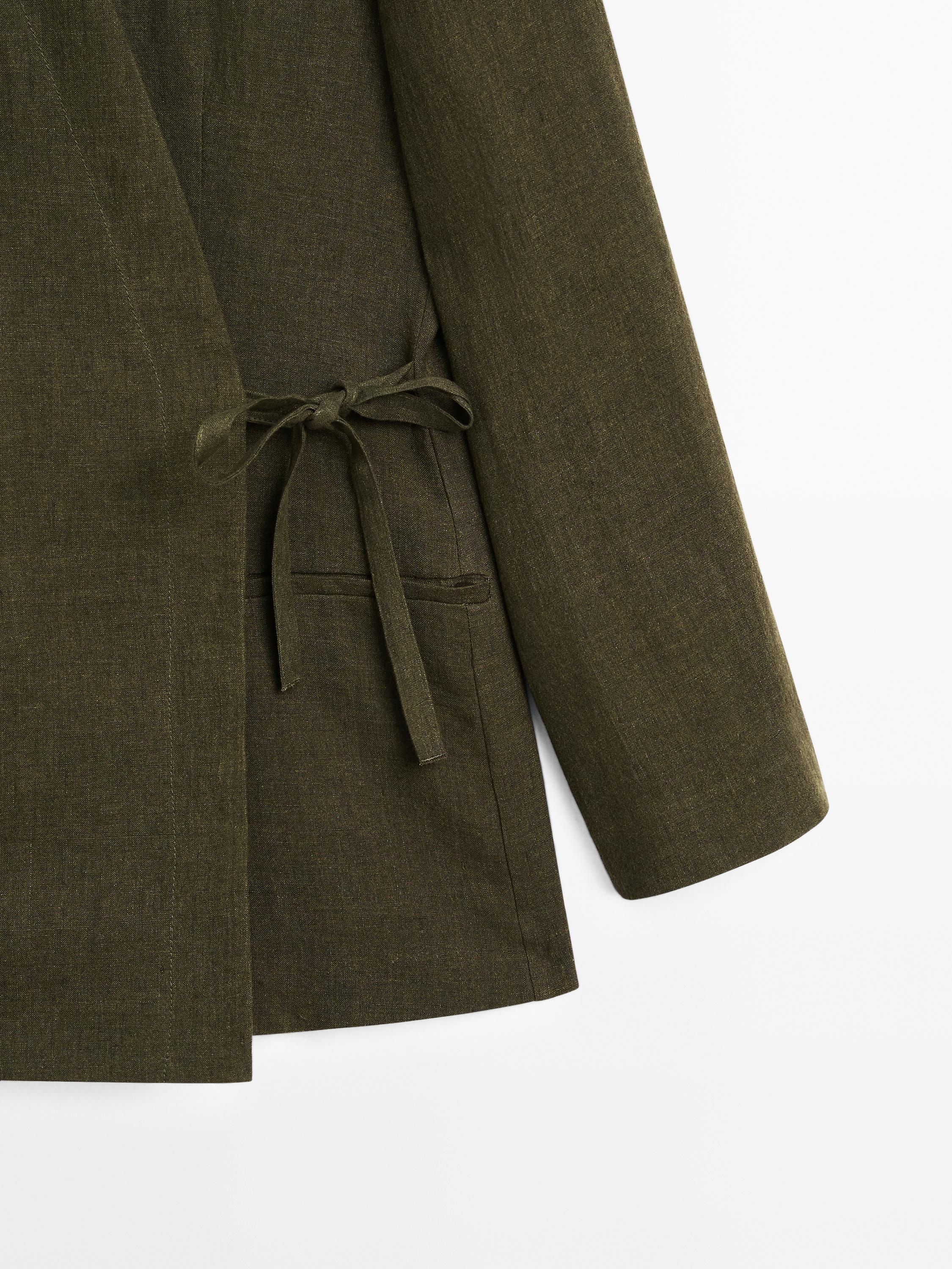 100% linen kimono