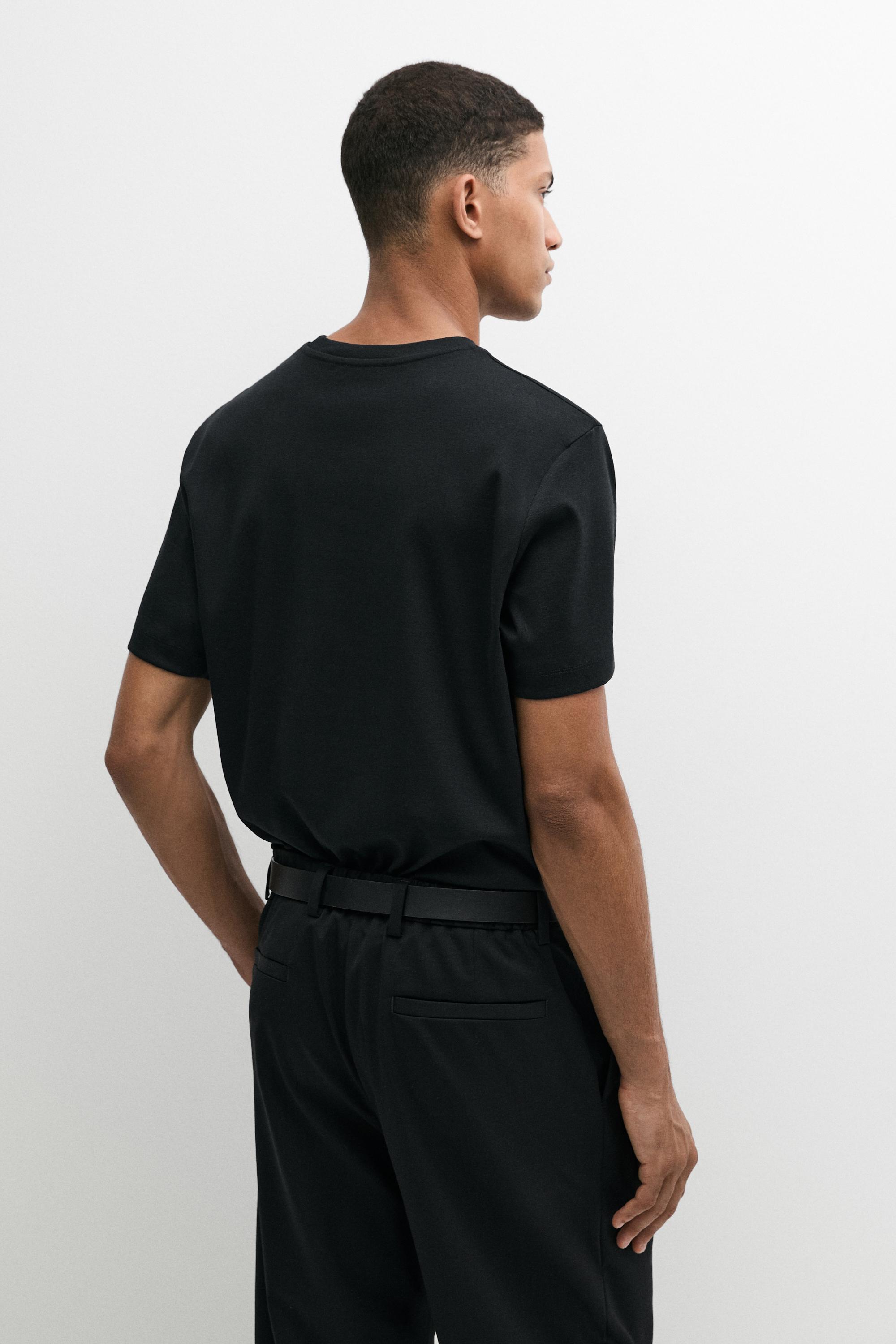 100% mercerised cotton T-shirt