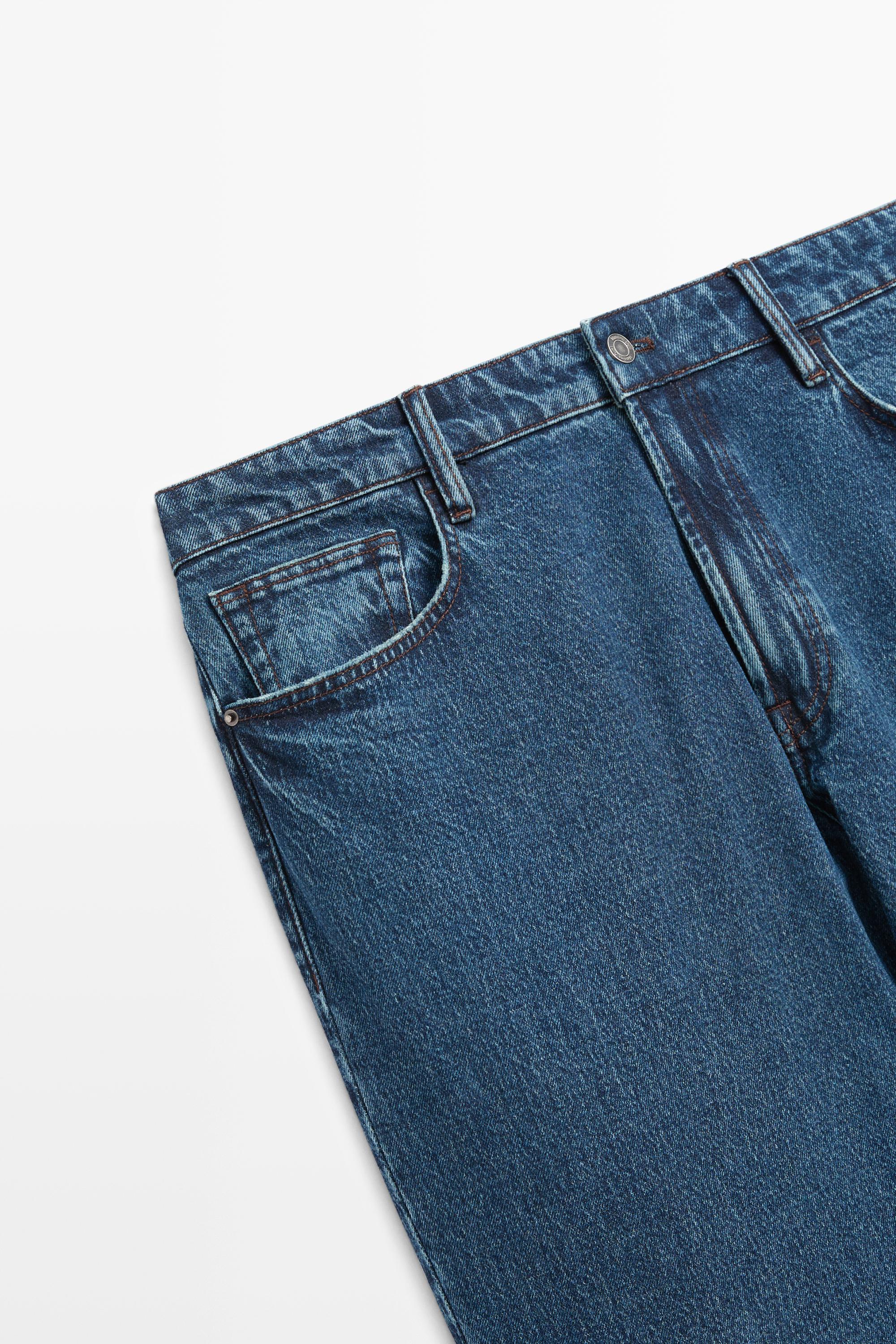 Tapered fit jeans — DEEP BLUE