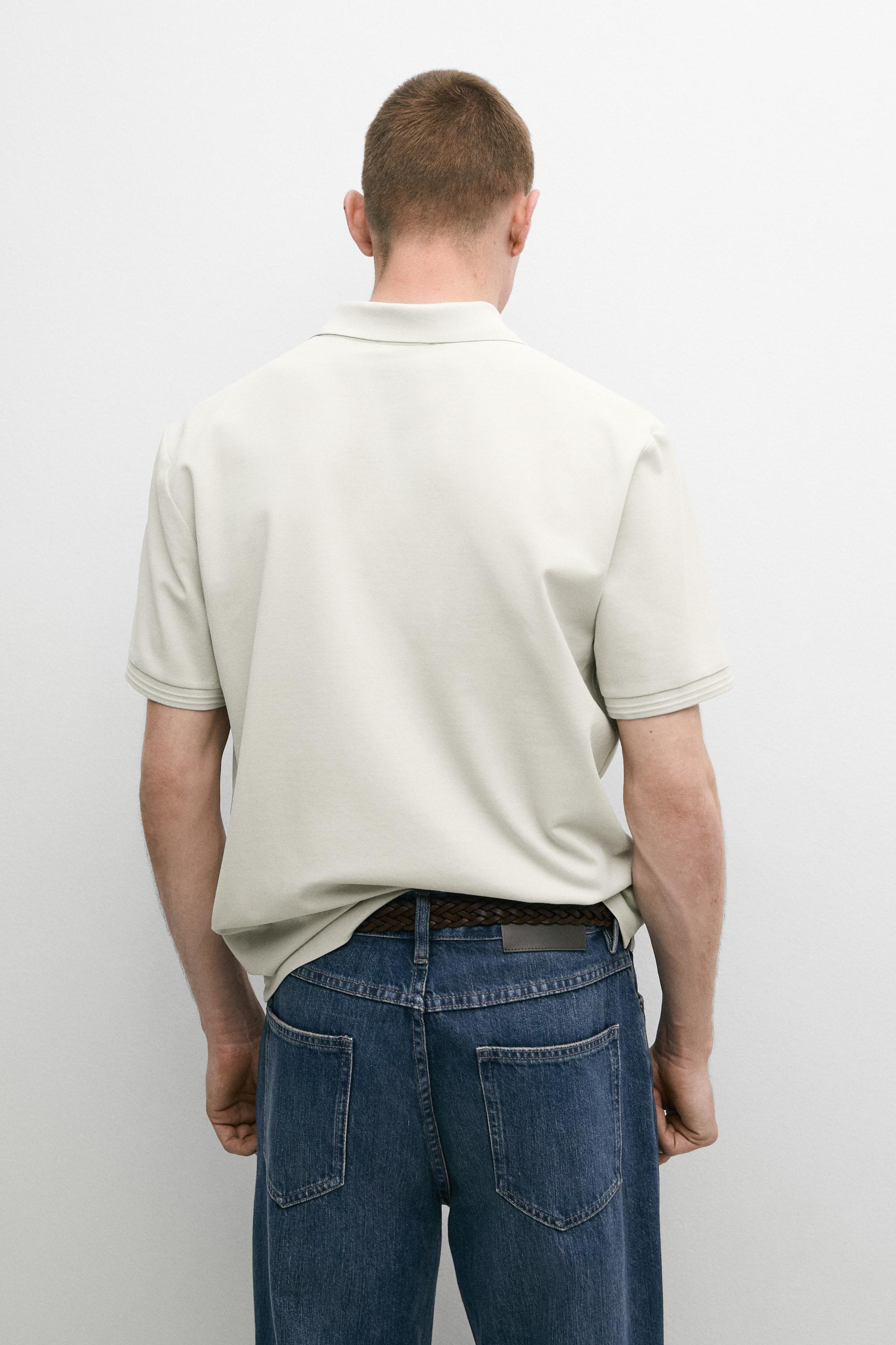 100% cotton short sleeve polo shirt — ICE