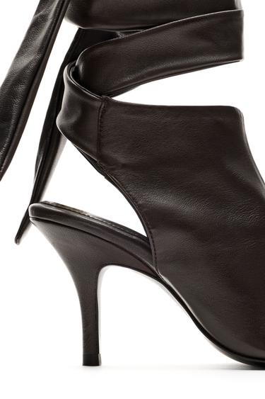 Lace-up heel shoe - LIMITED EDITION — BROWN 8