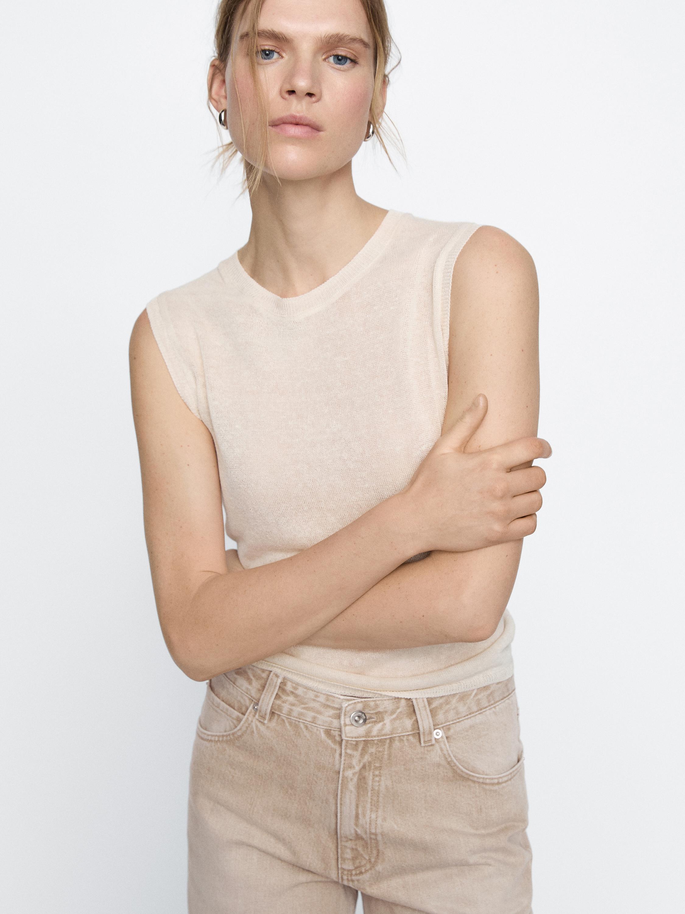 High-waist relaxed fit barrel jeans