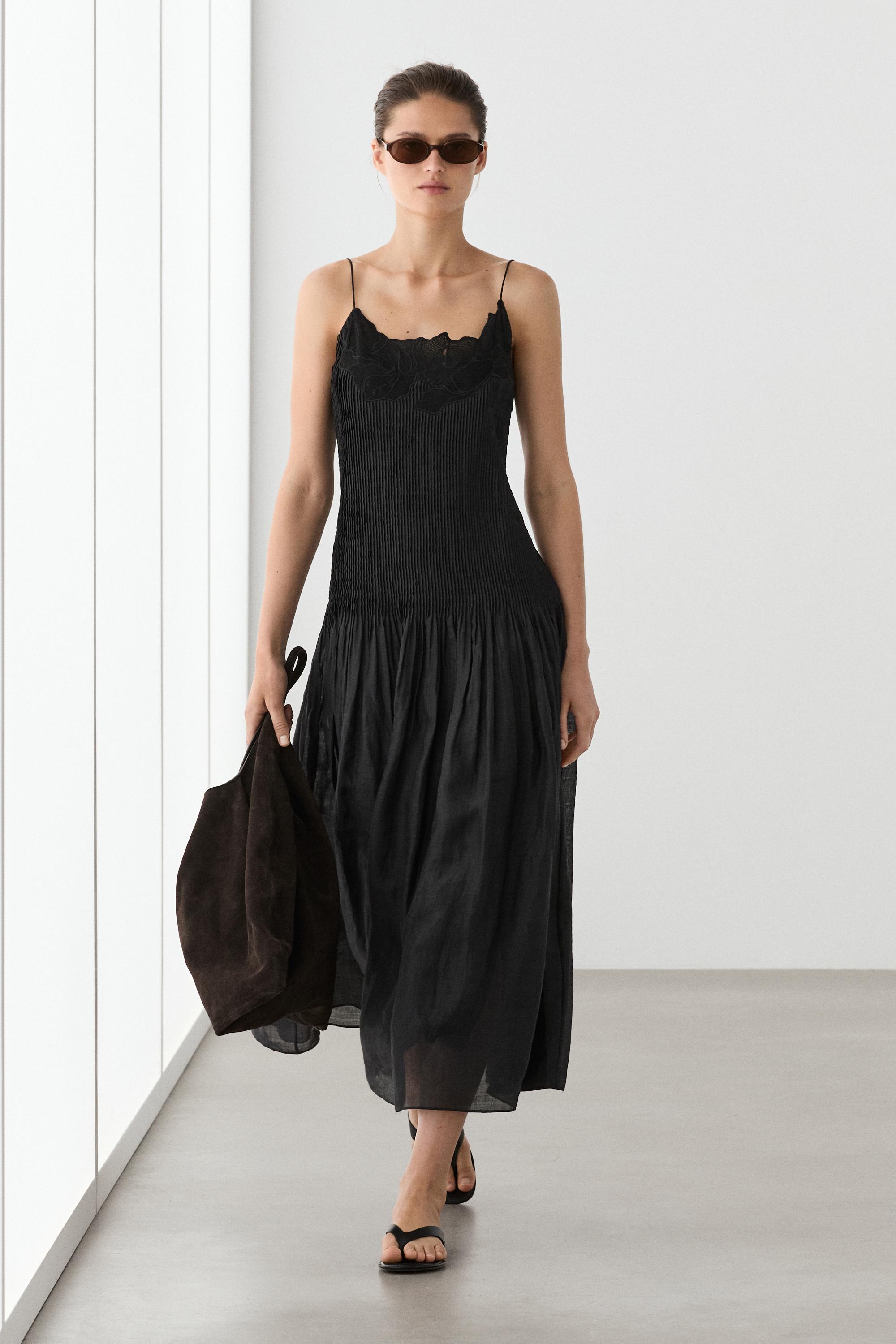 Women's Black Dresses - Massimo Dutti - US Women's Black Dresses - Massimo Dutti - US