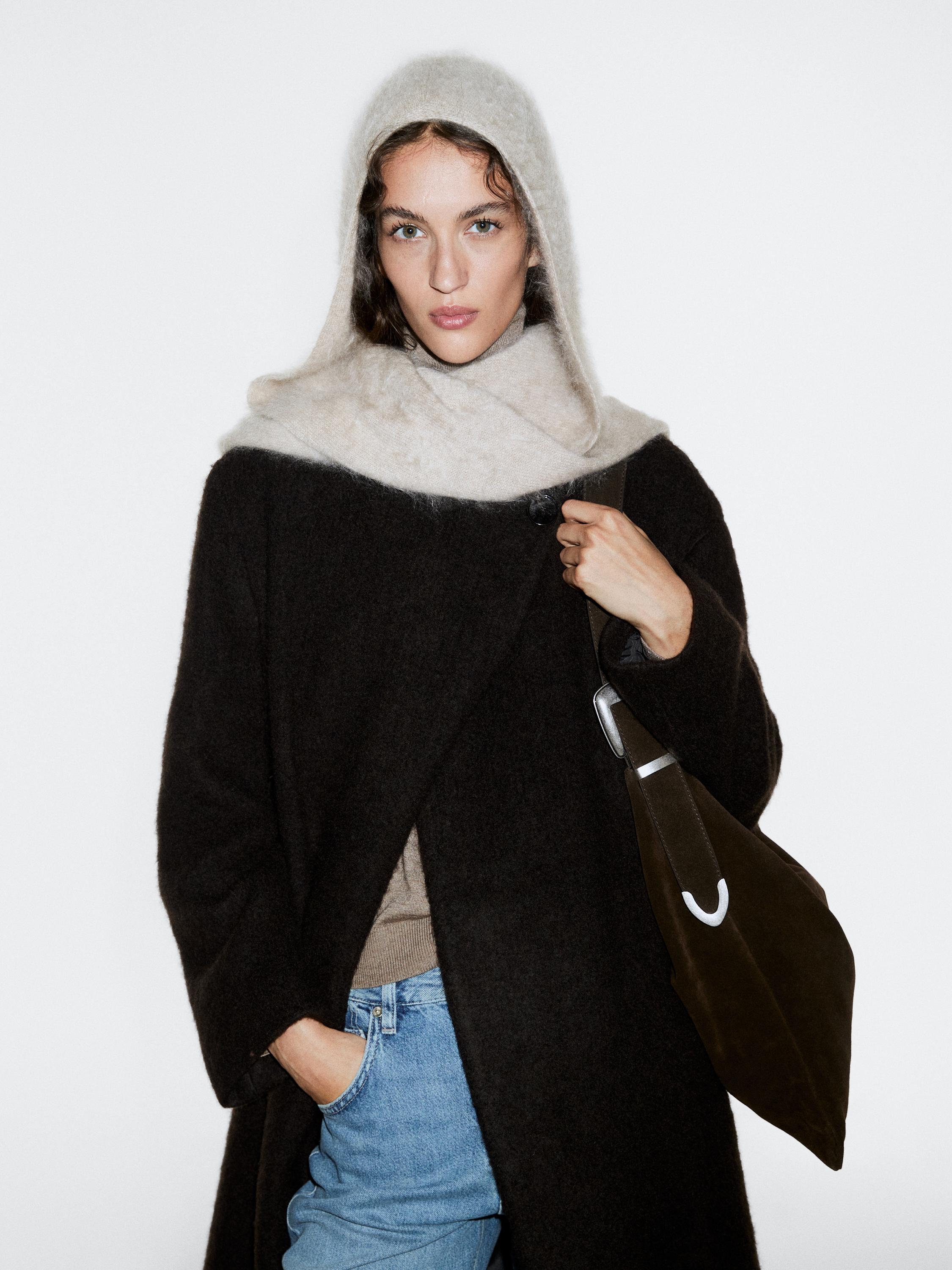 100% cashmere bandana balaclava