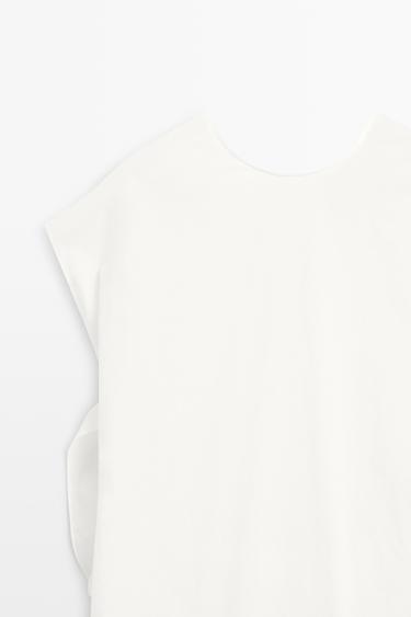 Asymmetric Dress - STUDIO — WHITE 8