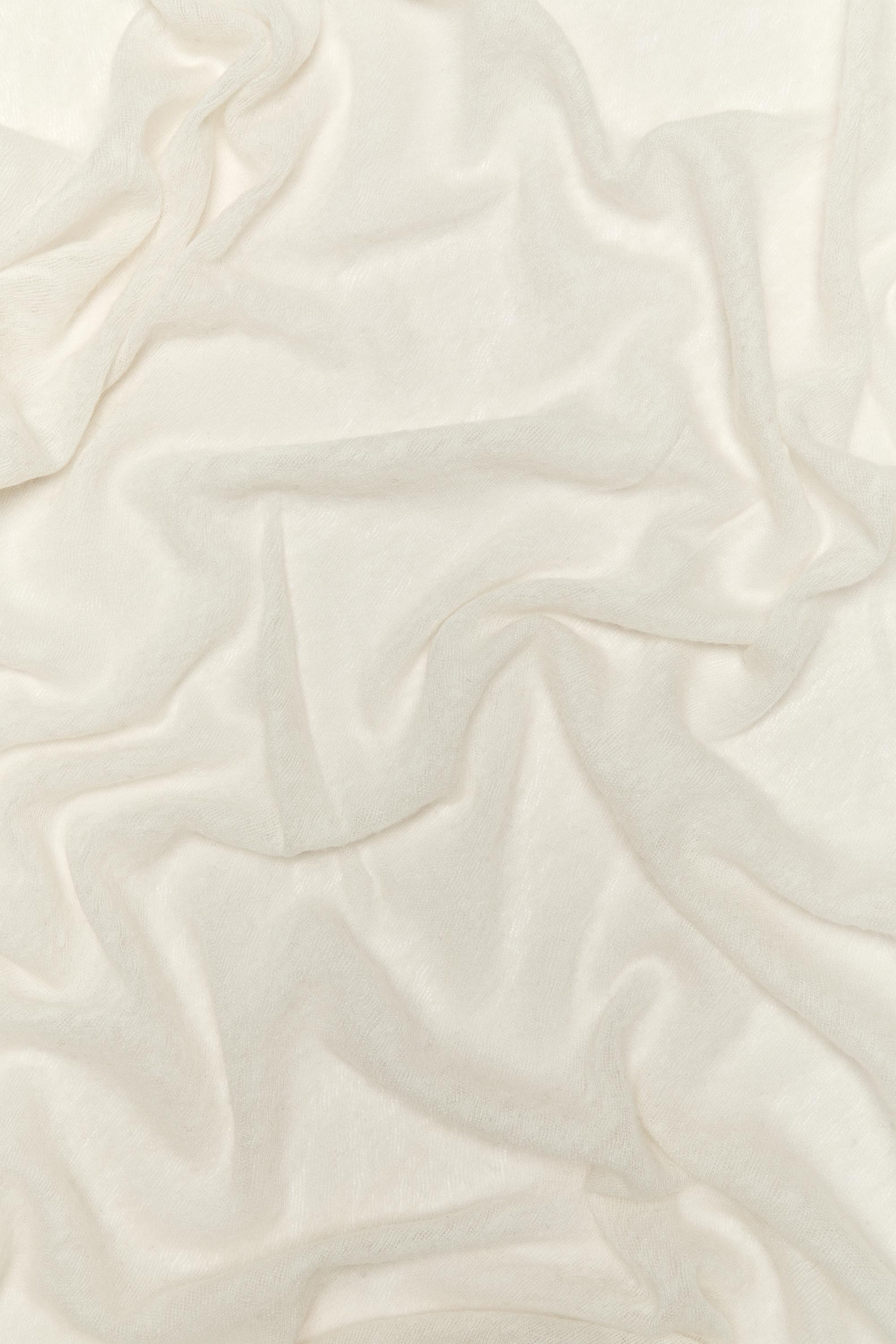 100% Cashmere scarf — CREAM