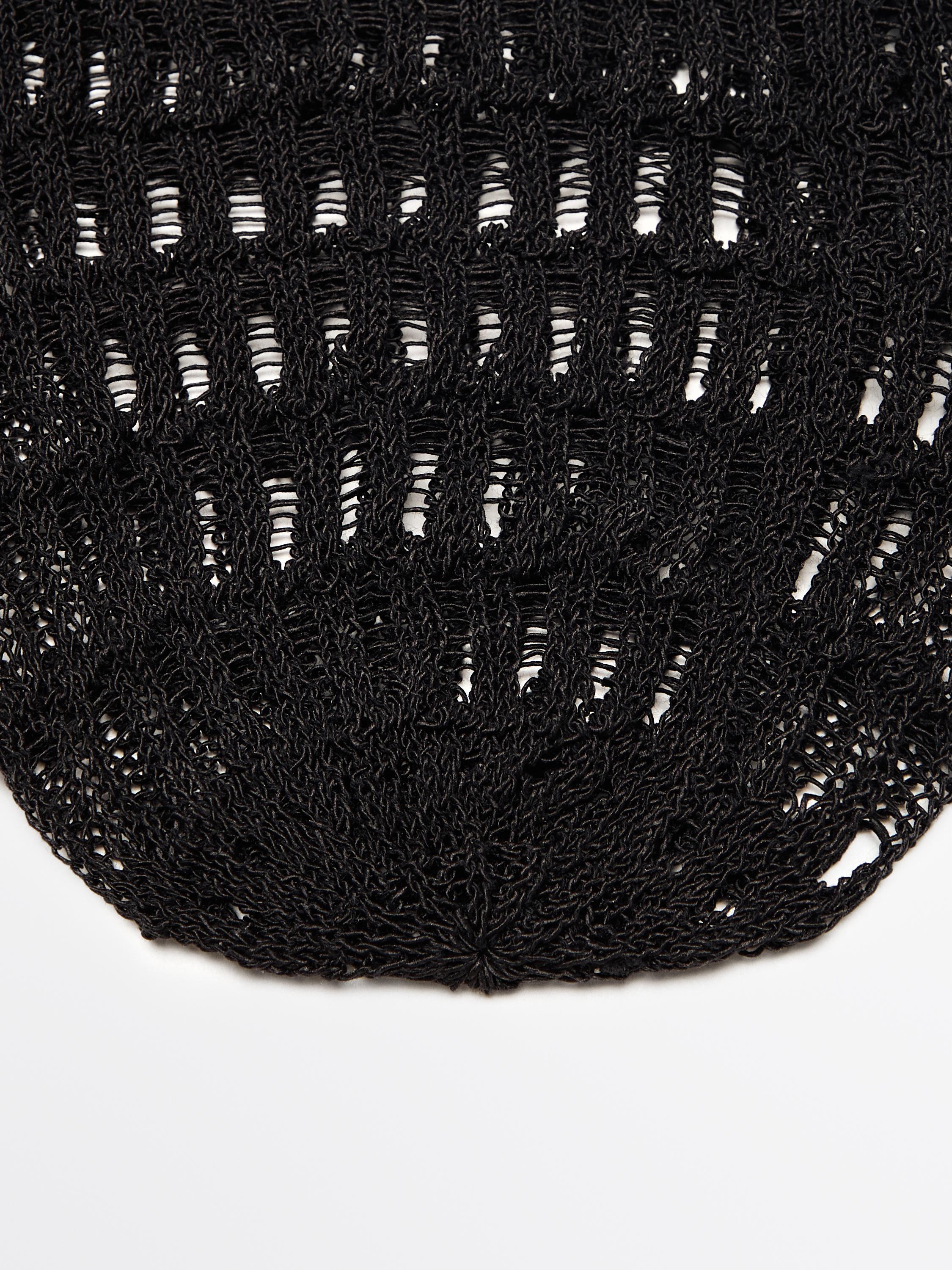 Bonnet ajouré crochet