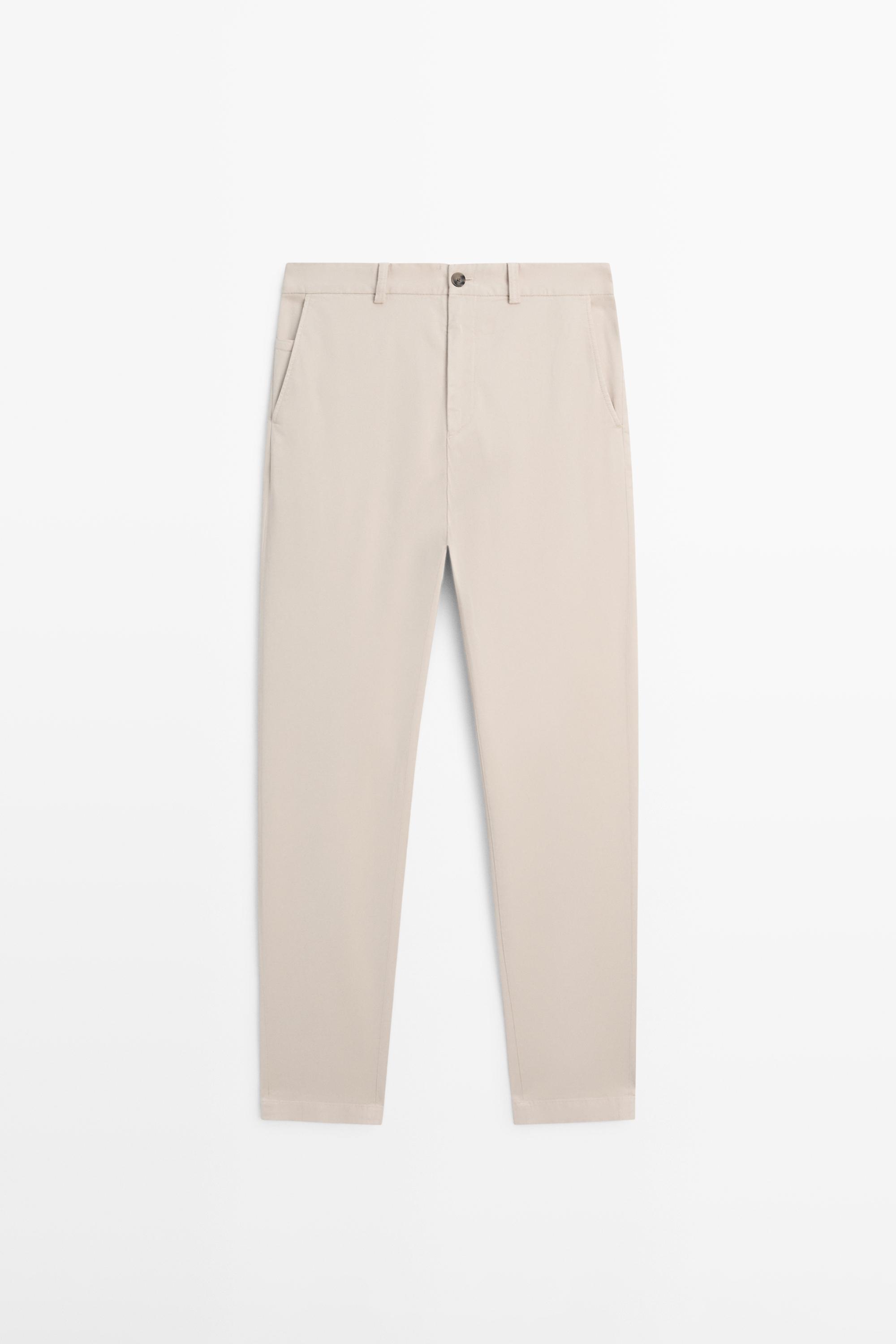 Jogger fit trousers — BEIGE