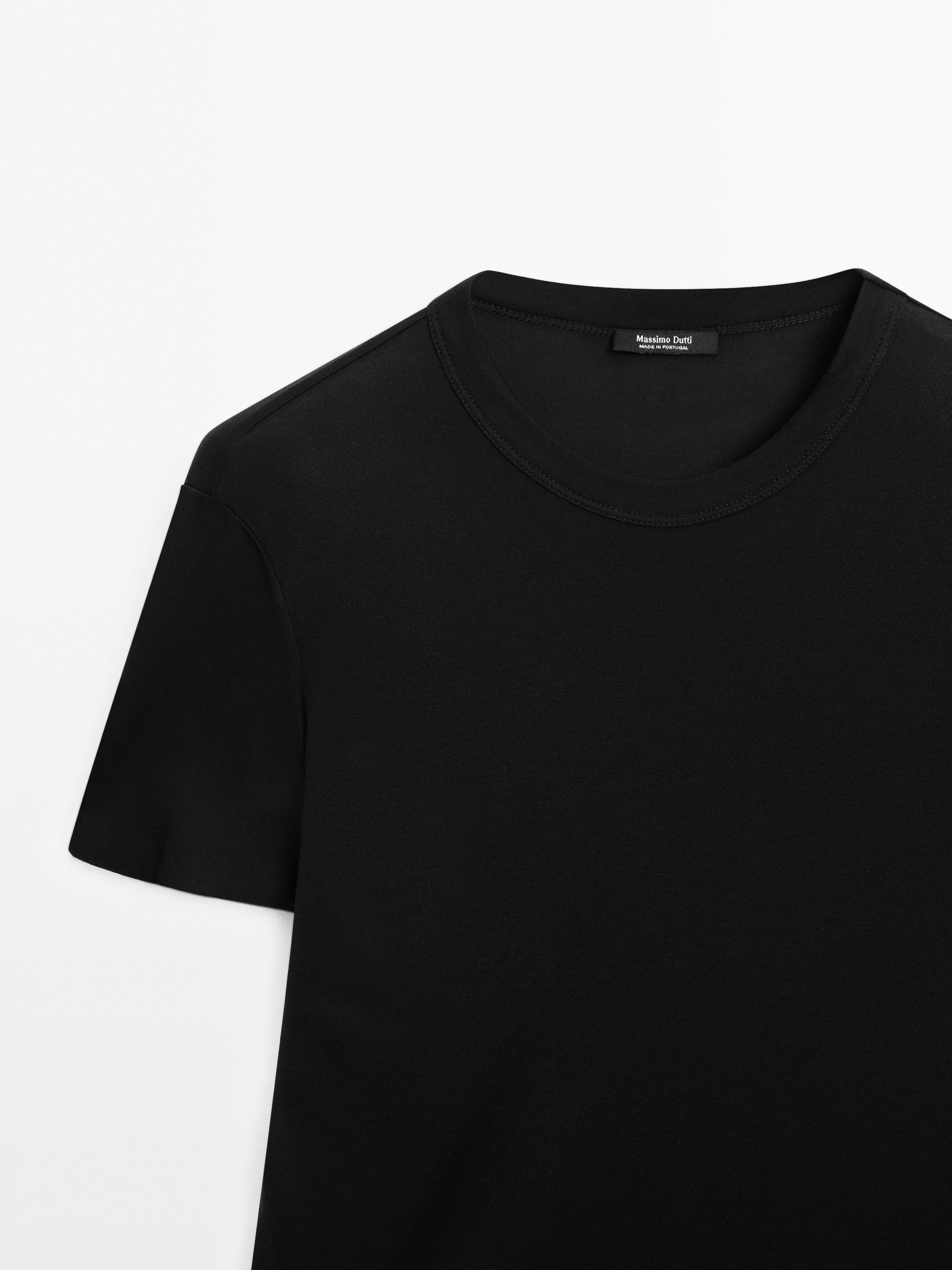 Flowing short sleeve T-shirt