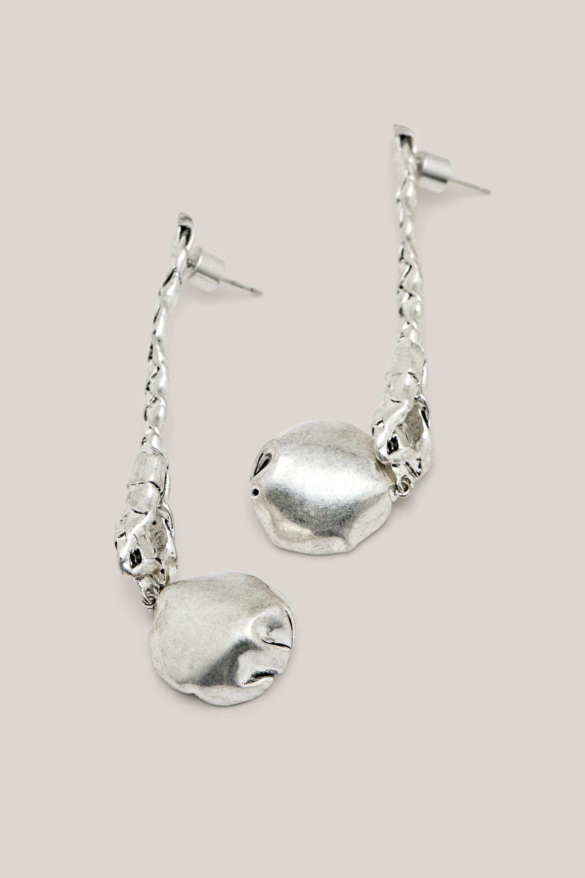 Orecchini a pendente a treccia - LIMITED EDITION