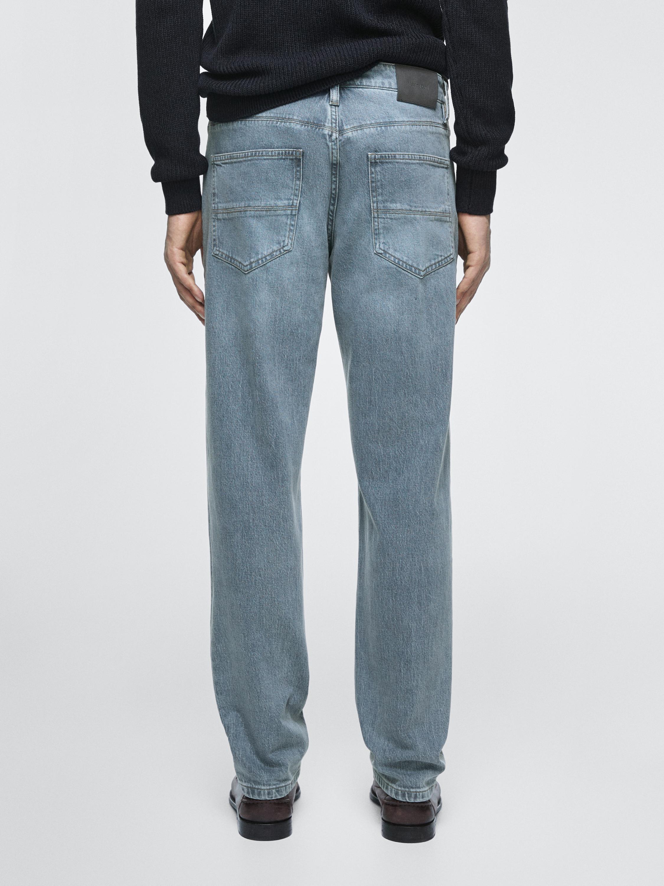Tapered fit jeans — INDIGO