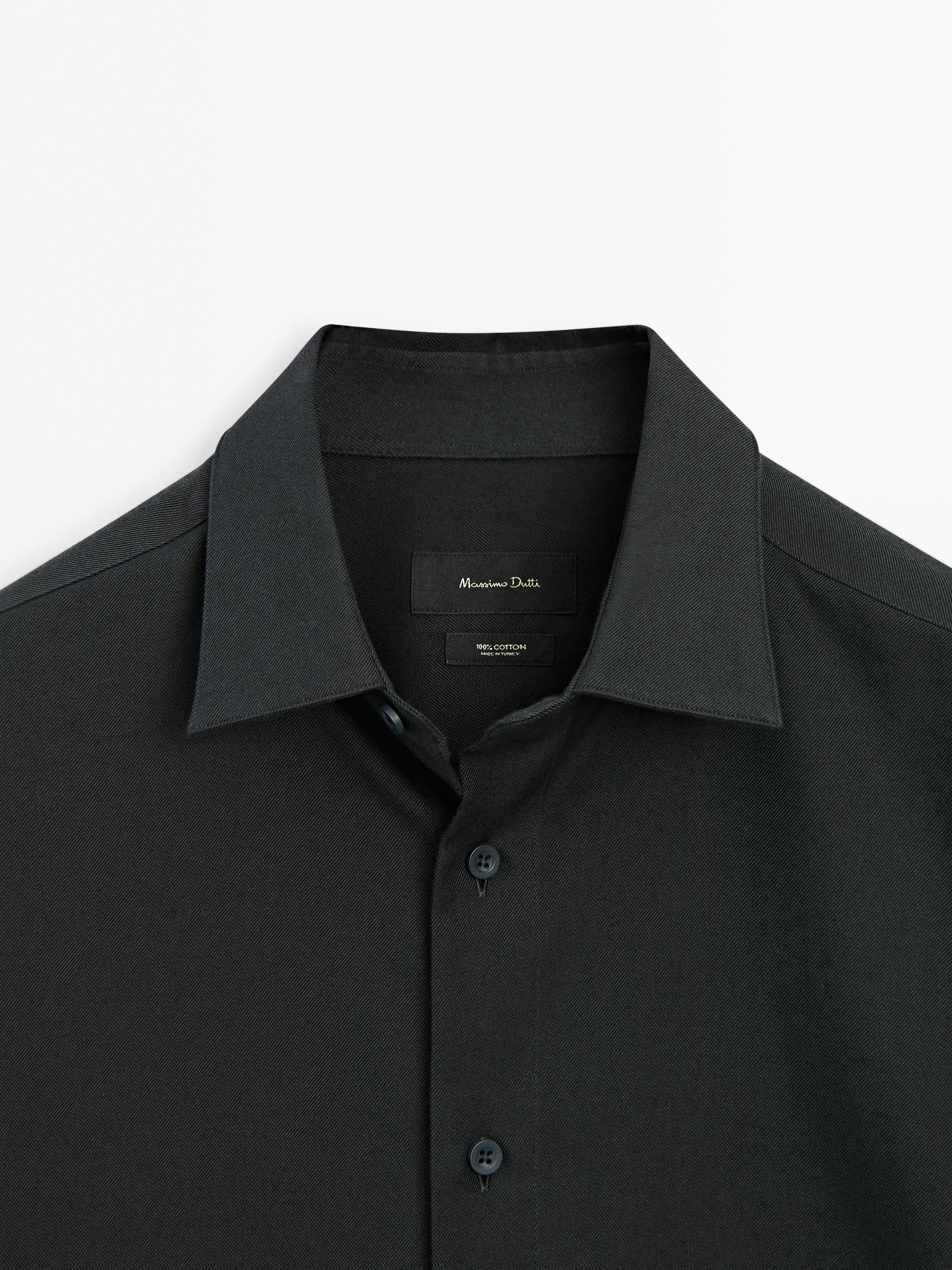 Chemise twill 100 % coton.