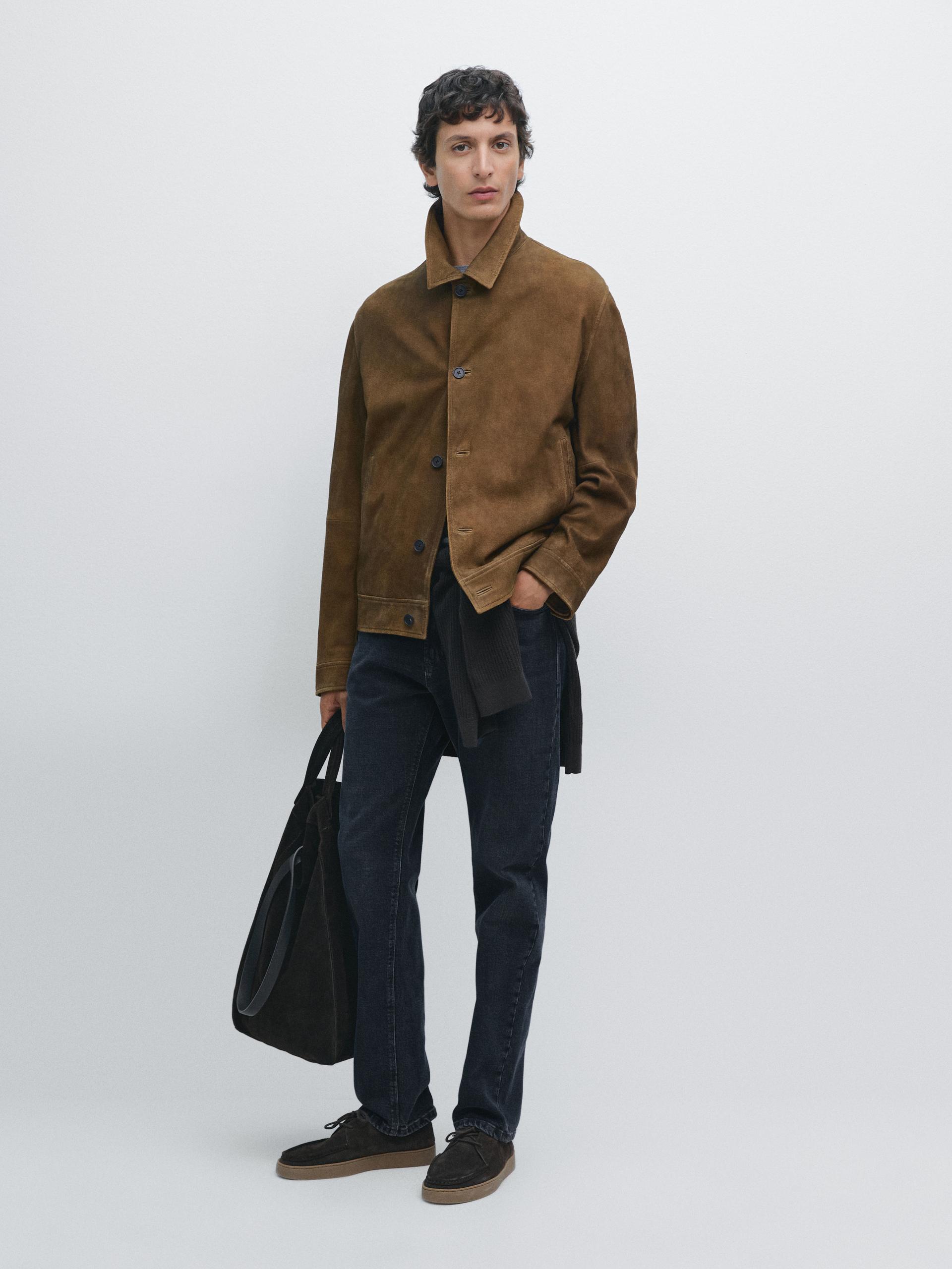 Jean Slim - Bleu Sombre - 34 - Massimo Dutti - Homme