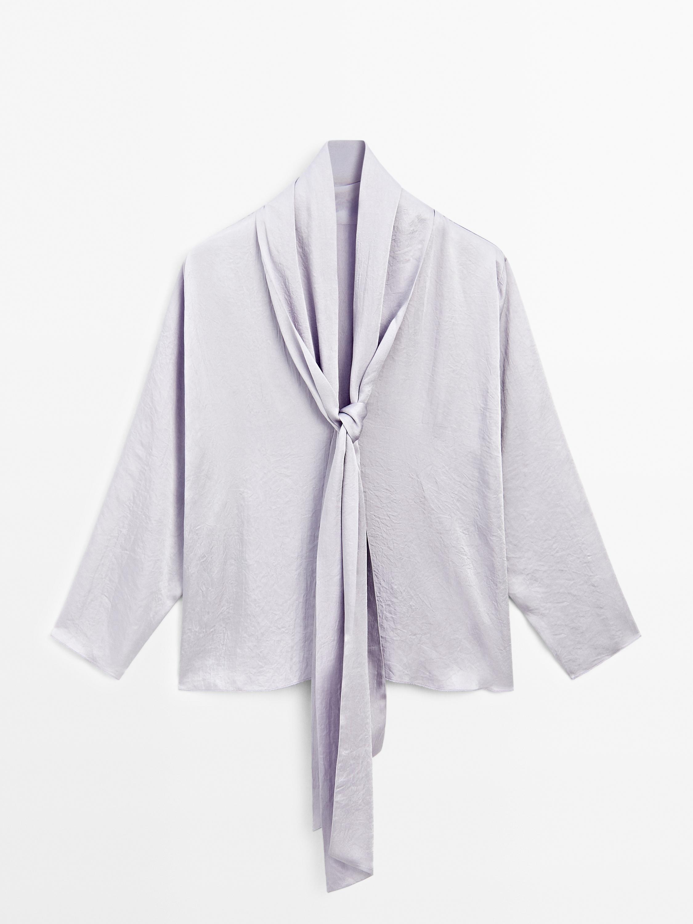 Flowing blouse with low-cut back - Studio