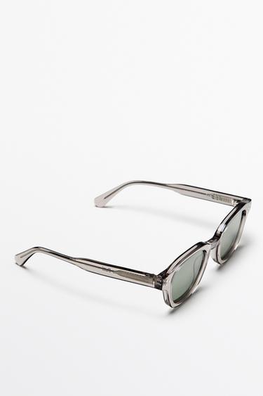 Geometric sunglasses — GREY 2